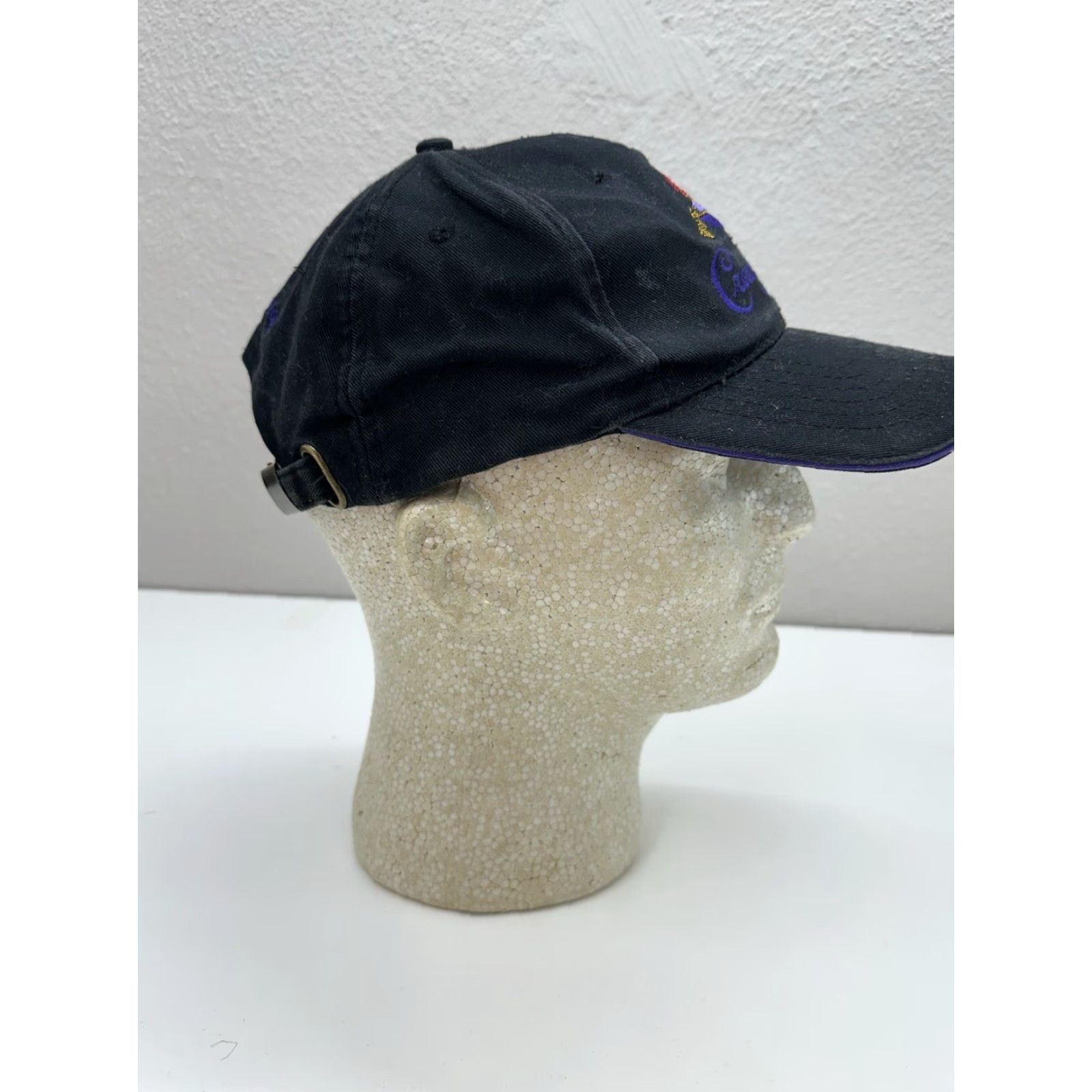 Logo 7 Unbranded Crown Royal Baseball Hat Black Crown Royal Embroidered Logo Adjustable Mens Baseball Cap Overhead Crown Royal Logo Adjustable Black Cap Size ONE SIZE - 7 Thumbnail