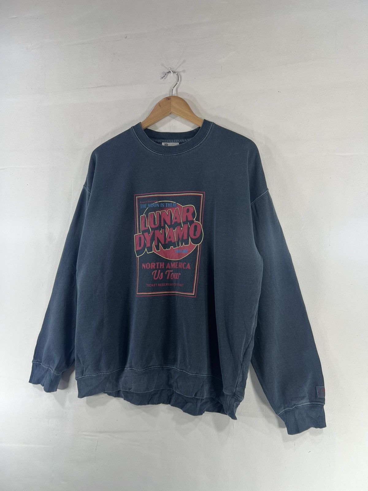 Band Tees × Vintage Vintage Lunar Dynamo streetwear Sweatshirt rare design Size US M / EU 48-50 / 2 - 7 Thumbnail