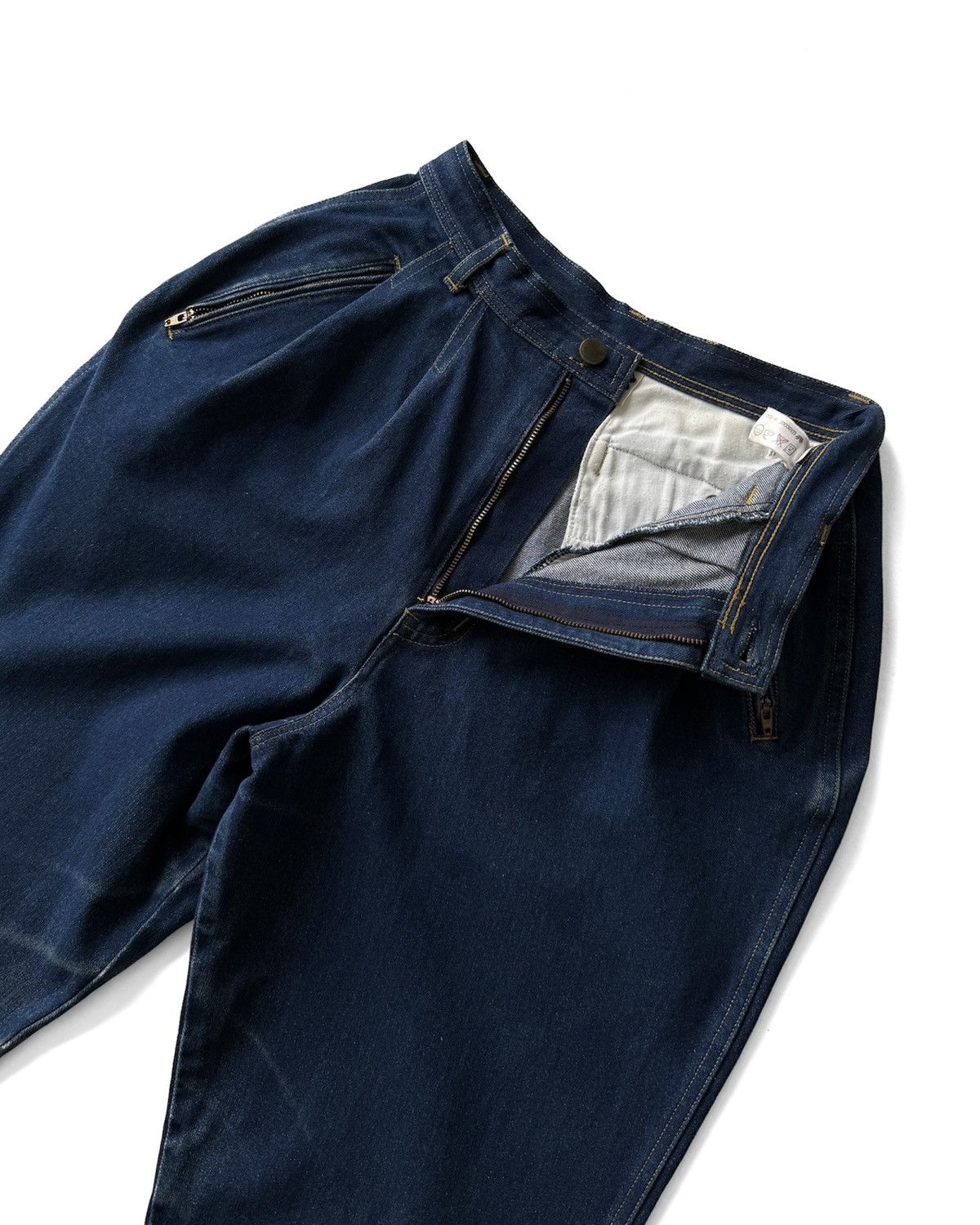 Issey Miyake VINTAGE HAi MIYAKE DESIGN JEANS Size 26" / US 2 / IT 38 - 5 Thumbnail