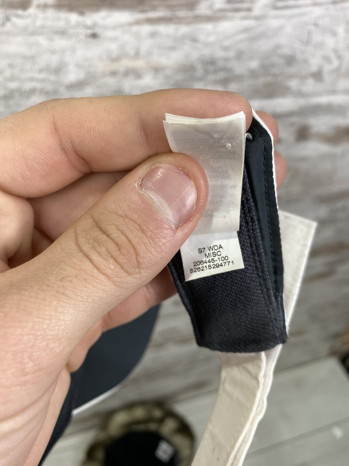 Nike × Vintage Unisex Vintage Nike visor hats cap hat y2k drill rare Size ONE SIZE - 11 Thumbnail