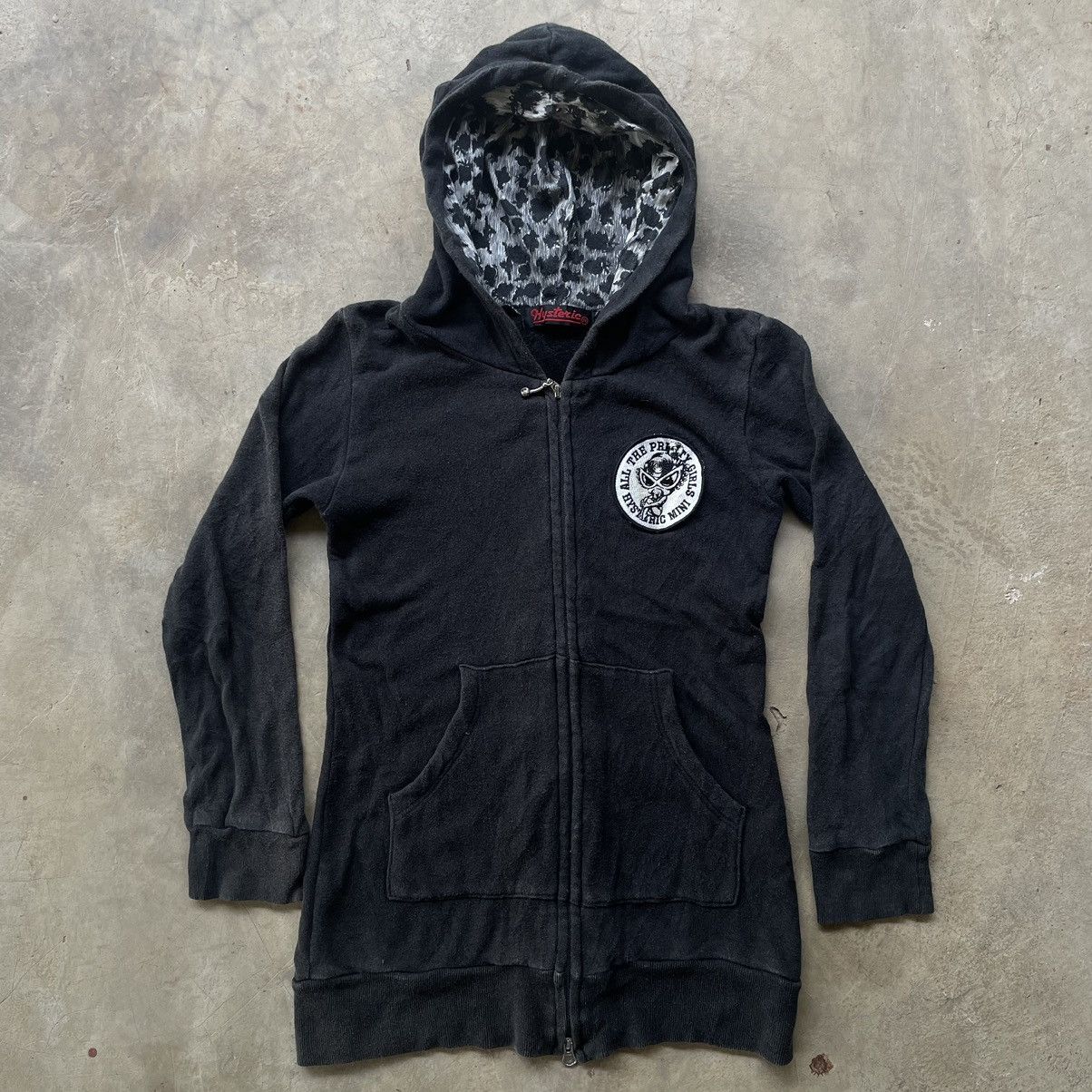 Hysteric Glamour HYSTERIC GLAMOUR “ALL THE PRETTY GIRLS” GOTHIC PUNK HOODIE Size XXS / US 00 / IT 34 - 5 Thumbnail