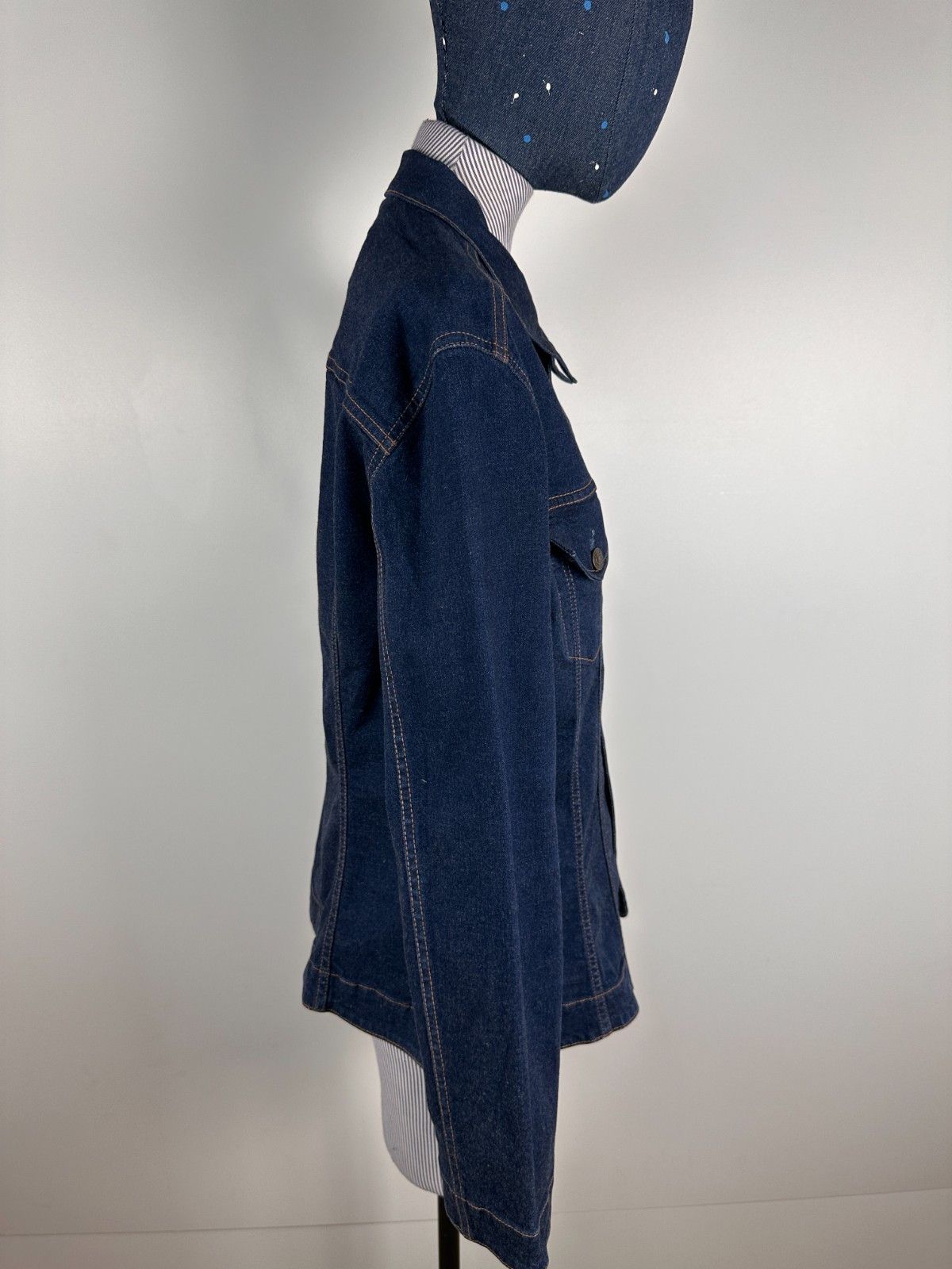 Levi's Womens Levis Denim Jacket 73580 Navy Jeans Size L Size L / US 10 / IT 46 - 6 Thumbnail