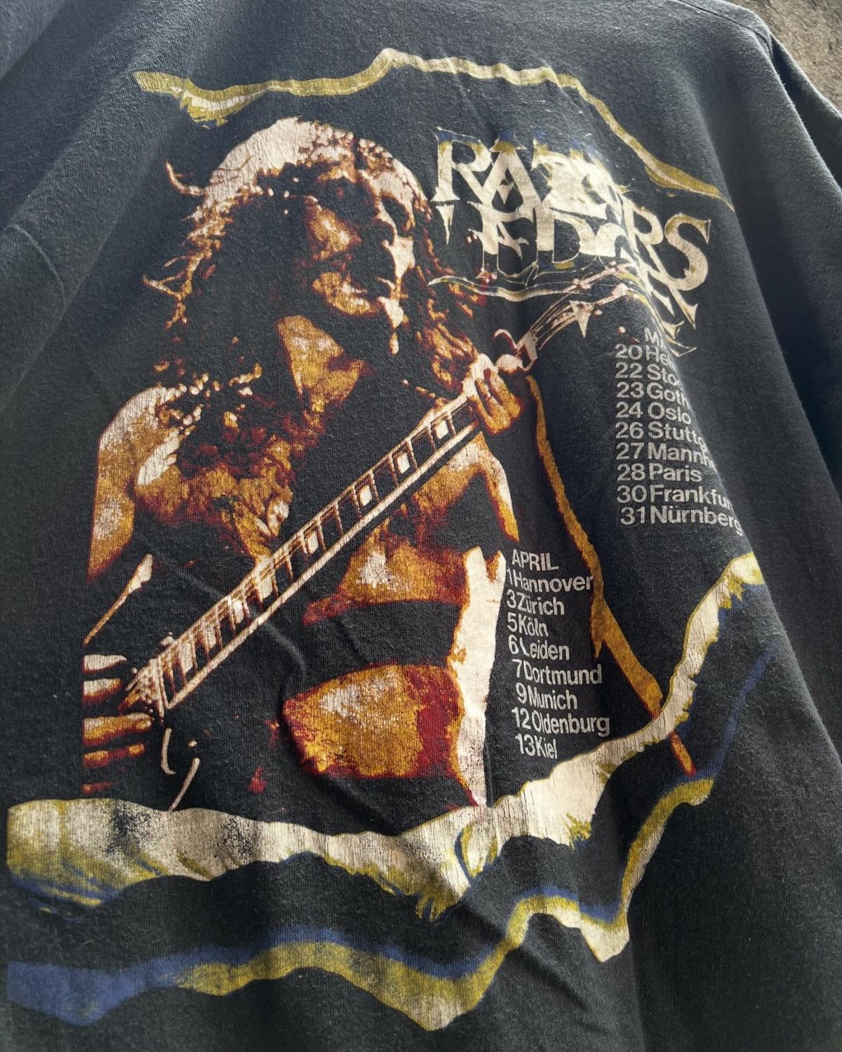 AC/DC × Vintage AC/DC Tour 90 shirt vintage Size US L / EU 52-54 / 3 - 6 Thumbnail