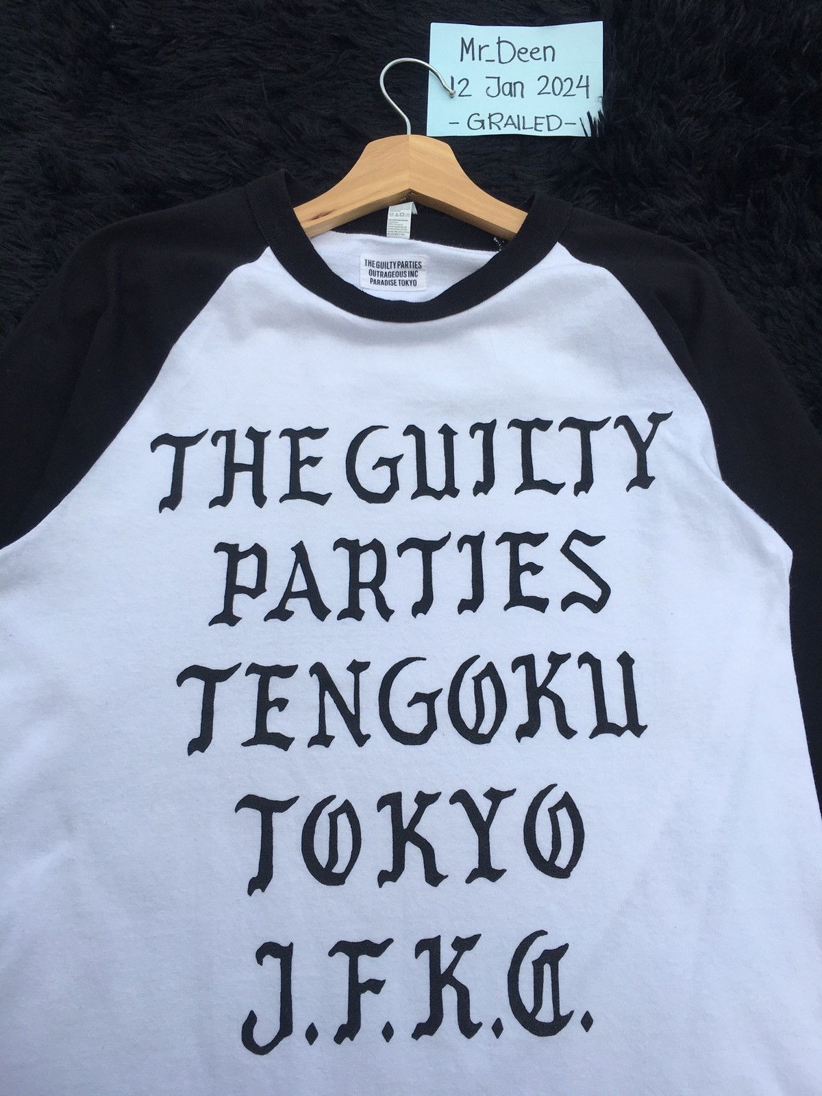 Wacko Maria Rare Vintage Wacko Maria X Guilty Parties 3/4 Sleeve Shirt Size US M / EU 48-50 / 2 - 6 Thumbnail