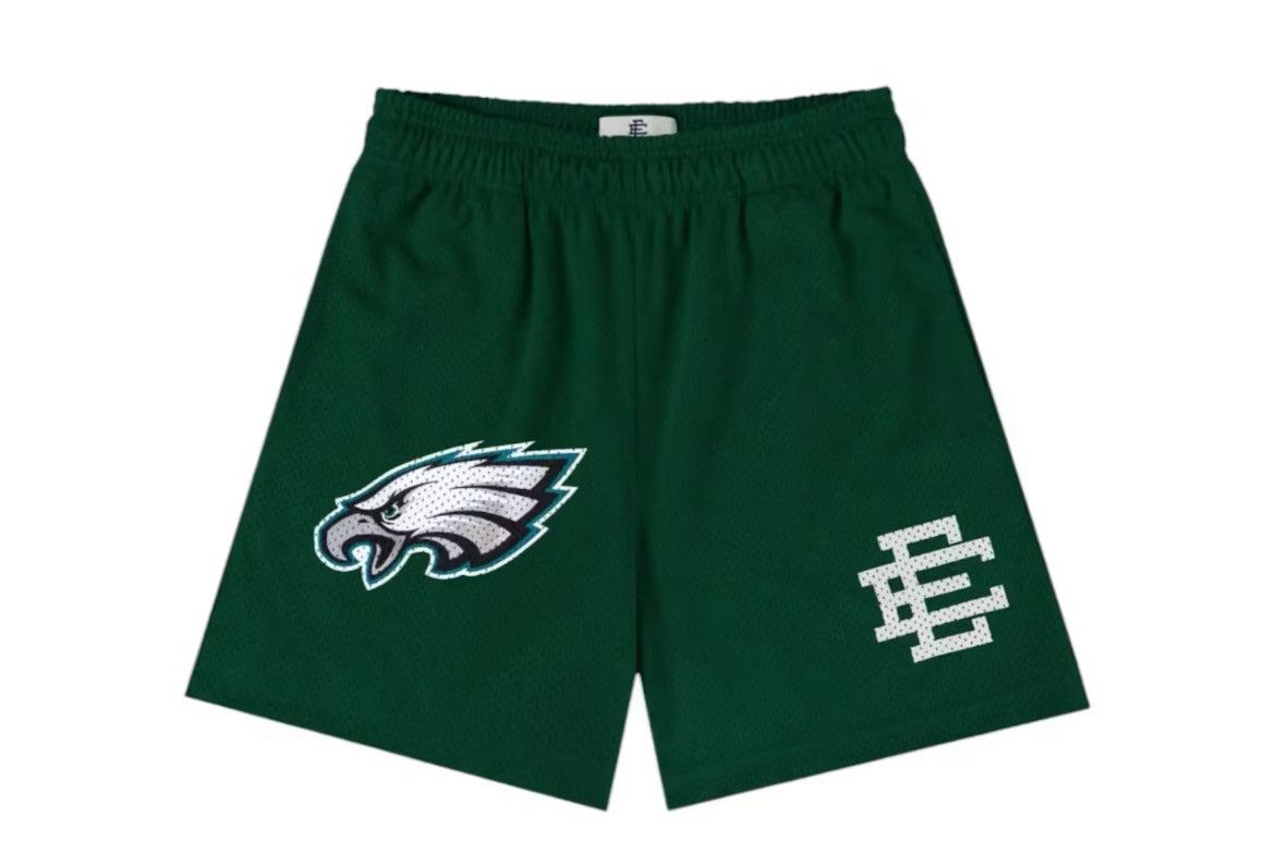 Eric Emanuel Eric Emanuel green Philadelphia Eagles shorts medium Size US 30 / EU 46 - 1 Thumbnail