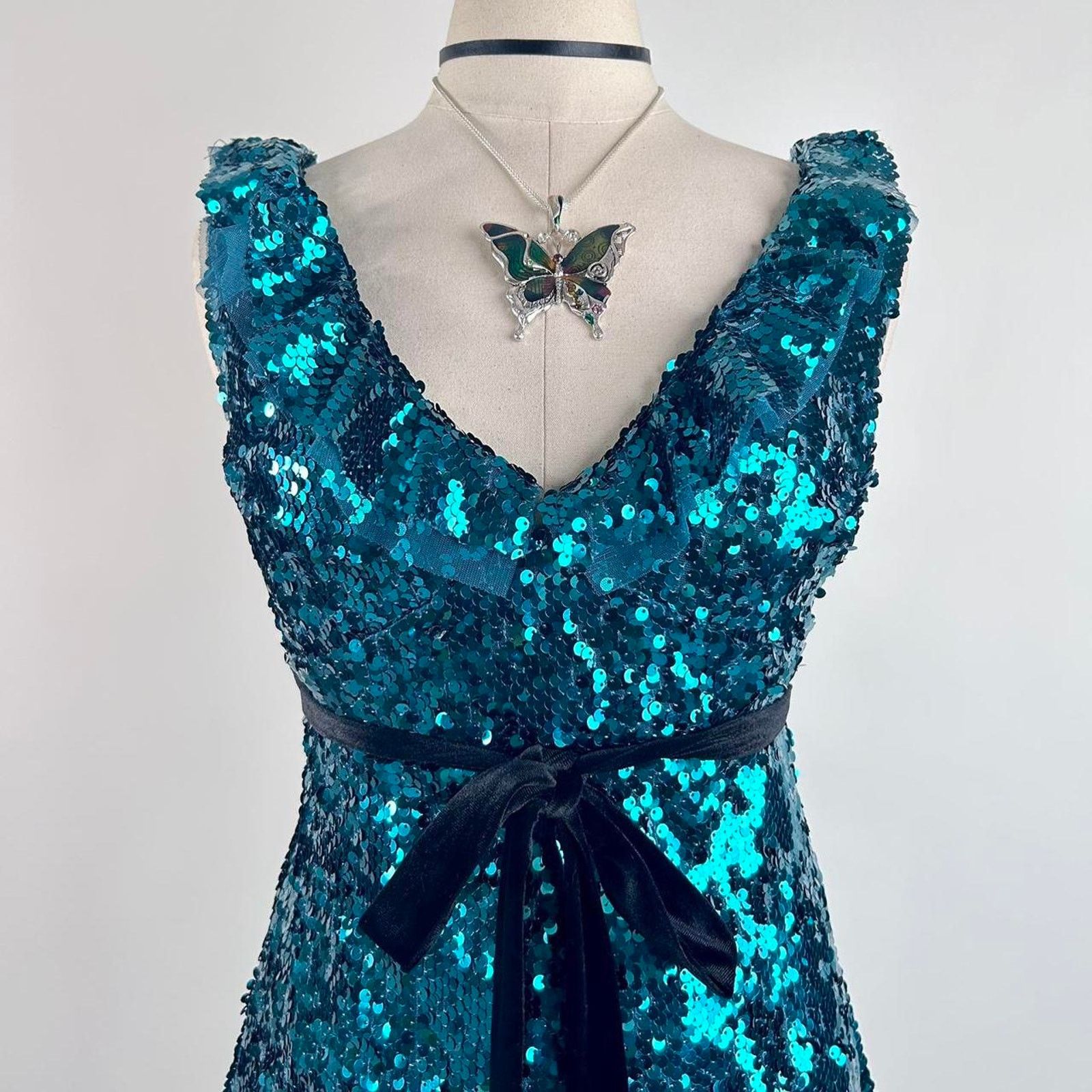 Free People Free People fairy sequin babydoll mini dress Size XS / US 0-2 / IT 36-38 - 2 Thumbnail