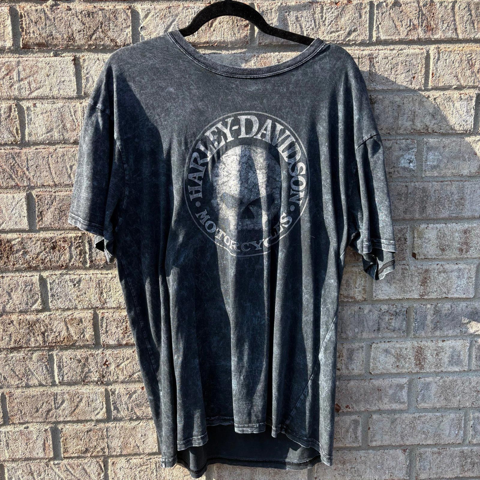 Harley Davidson Vintage Harley Davidson skull T-shirt Size US L / EU 52-54 / 3 - 1 Thumbnail