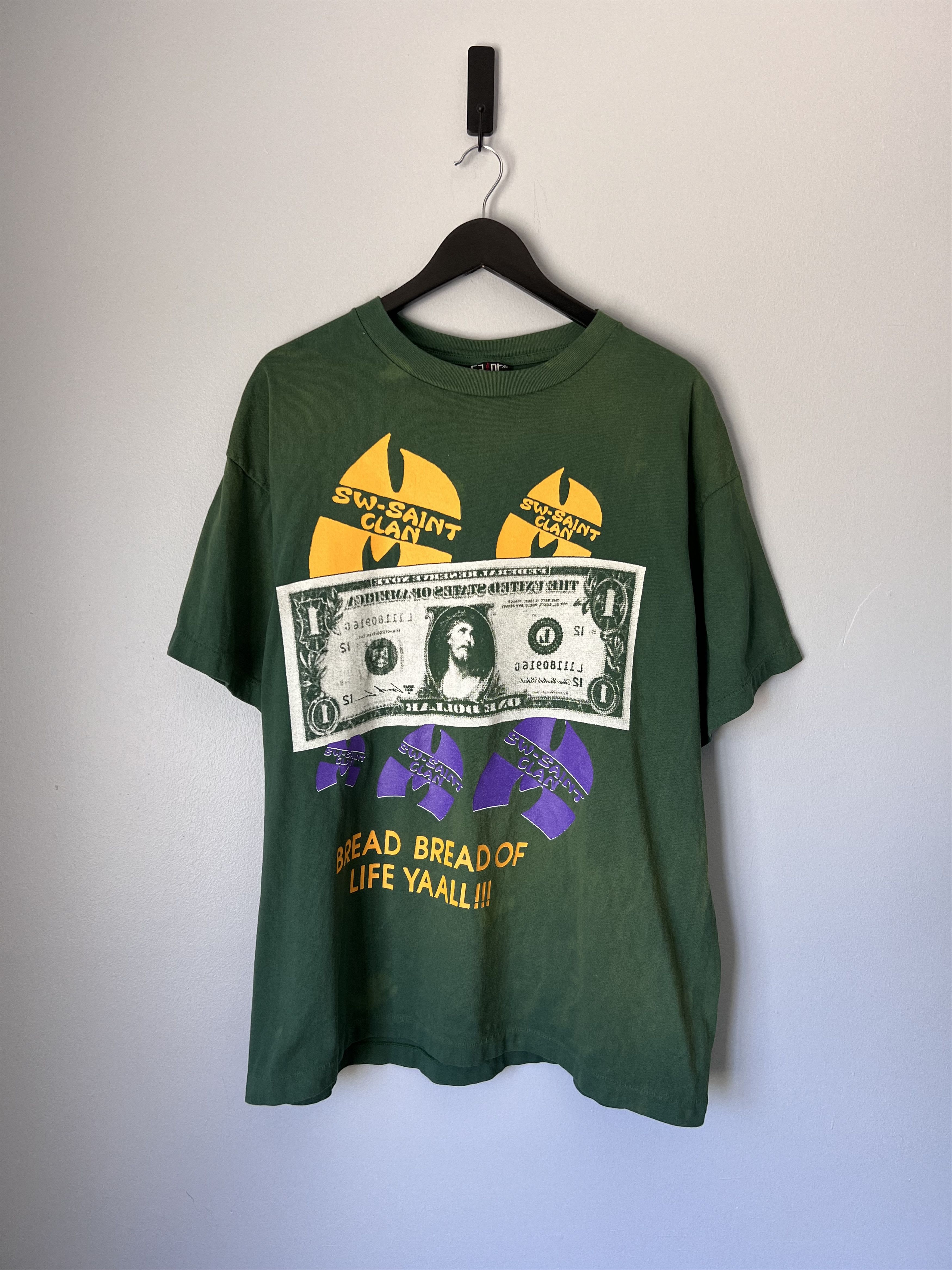 Saint Michael Saint Michael Sean Wotherspoon Wu Tang Tee in Green 