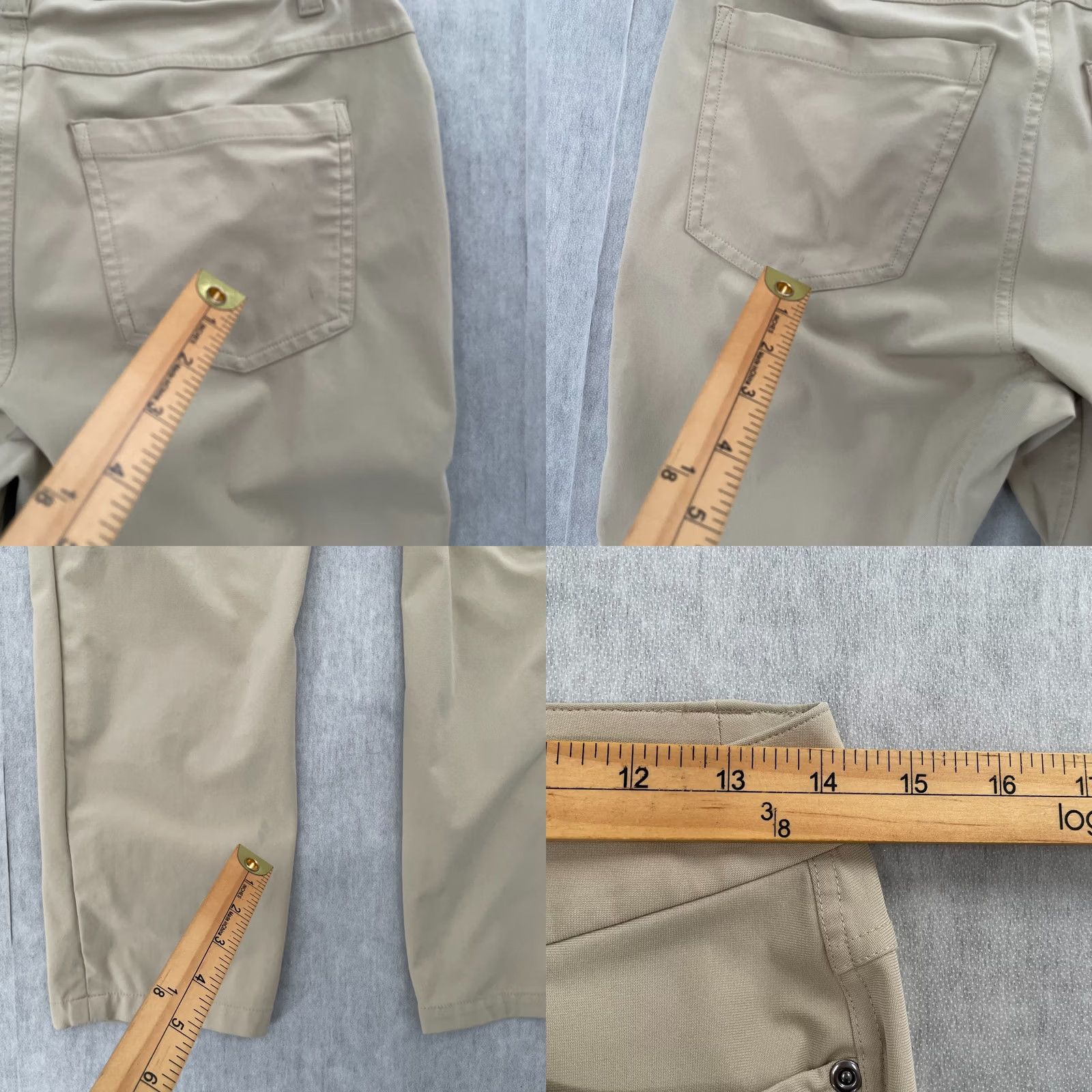 Lululemon Lululemon ABC Classic Fit 5 Pocket Pant Mens Adult 28 Tan Khaki Pockets Size US 28 / EU 44 - 8 Thumbnail