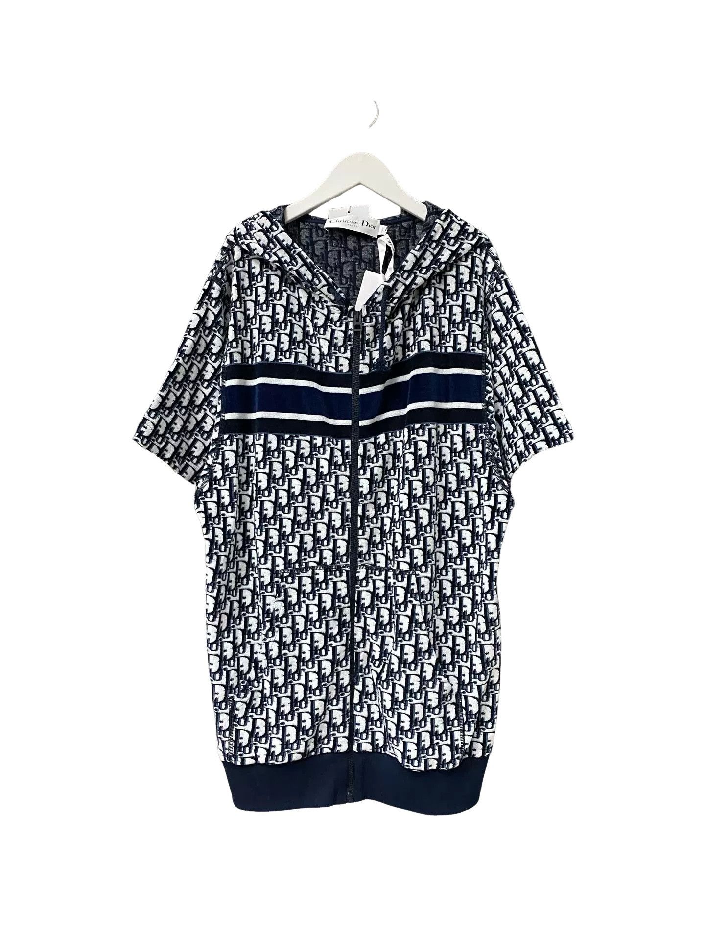 Dior Dior Oblique Zip Hoodie Size S Size S / US 4 / IT 40 - 1 Thumbnail