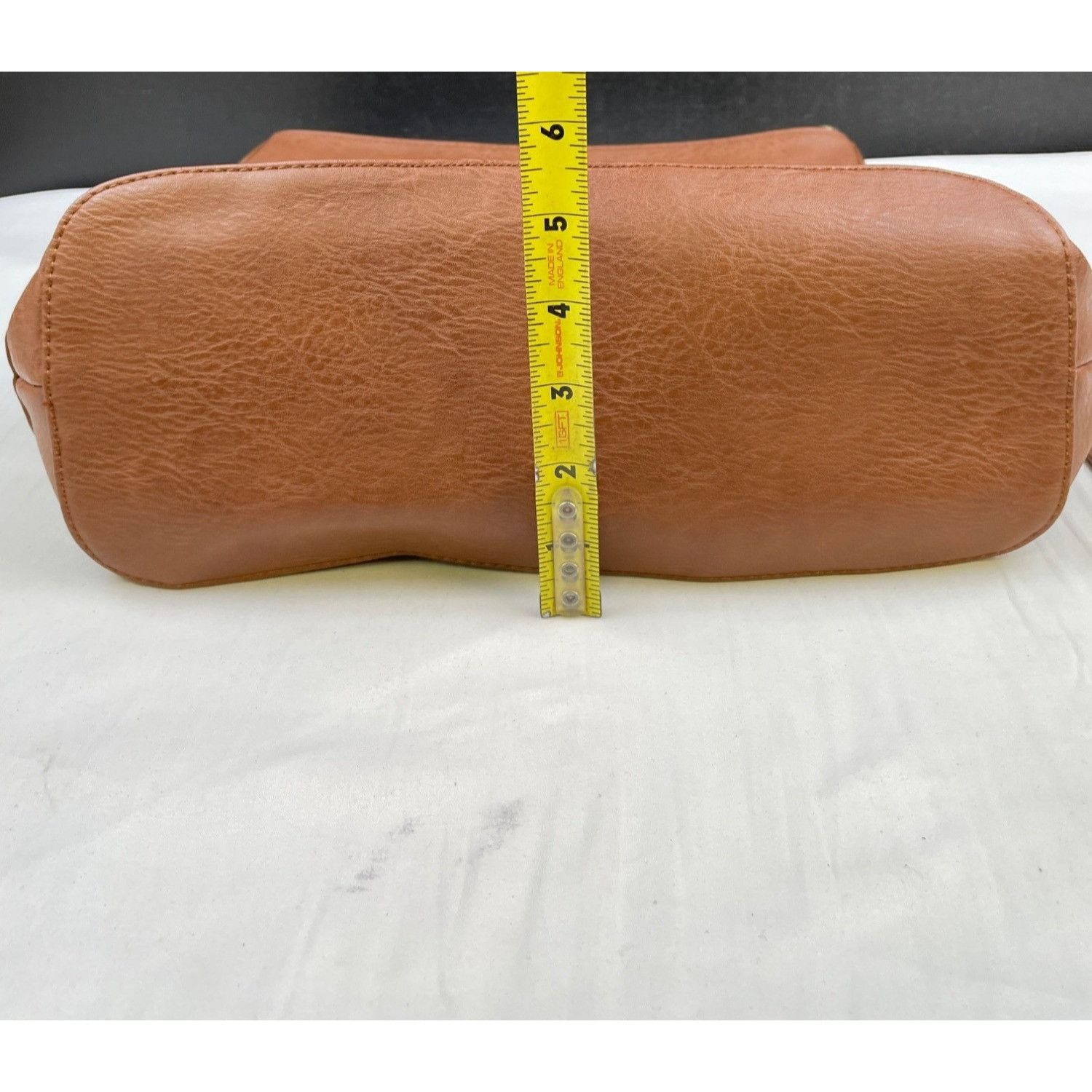 Other Miztique Women's Vegan Leather Brown Shoulder Bag/Tote SKU Size ONE SIZE - 9 Thumbnail