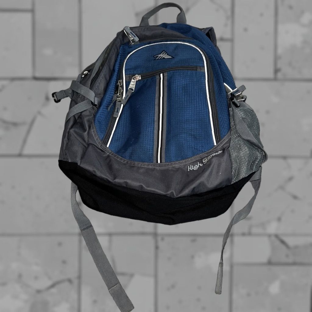 High Sierra High Sierra Backpack Men's Large Blue 5 Pocket Cup Holders Backpack Size ONE SIZE - 1 Thumbnail