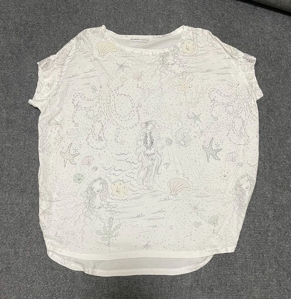 Issey Miyake × Tsumori Chisato Tsumori Chisato Rare Design T Shirt Size US XL / EU 56 / 4 - 1 Thumbnail