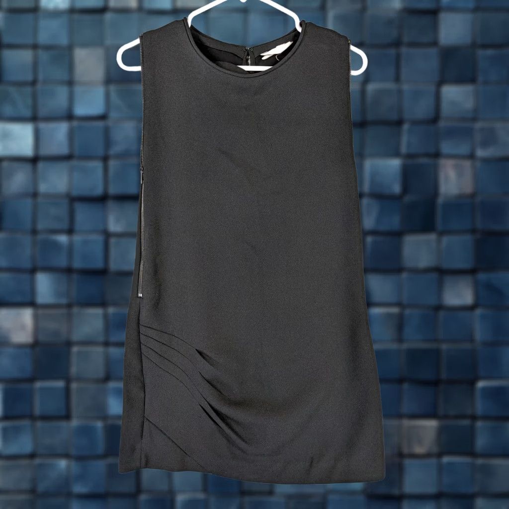 BCBGeneration BCBGGeneration Women's Short Dress Sleeveless Crew Neck Zip Black S Dress Length: Short Size 28" / US 6 / IT 42 - 1 Thumbnail