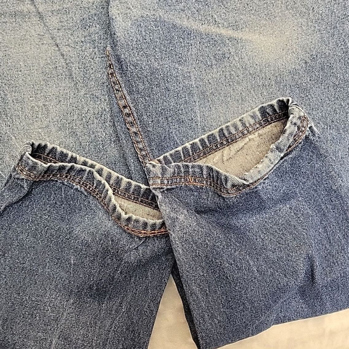 Denime VTG Joker Jeans Men 36x31 Blue Faded Denim Loose Baggy Fit Y2K 90s Retro Jeans Size US 36 / EU 52 - 3 Thumbnail