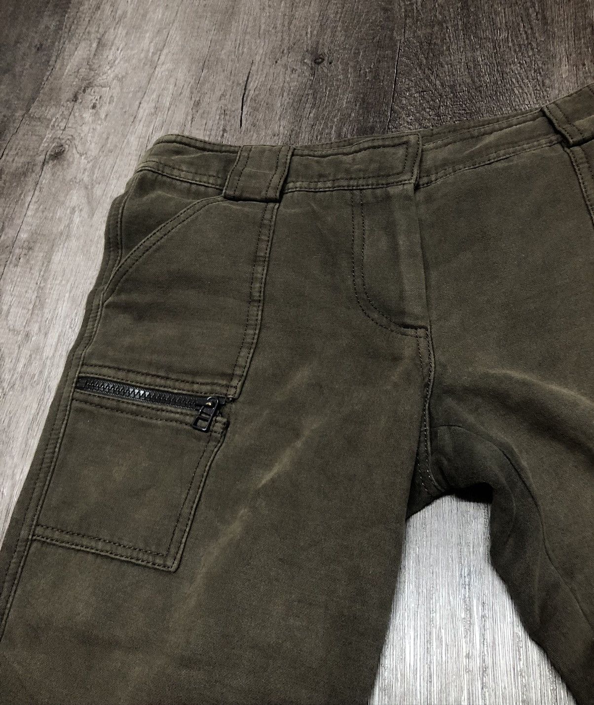 Designer × Japanese Brand Beating Heart Swing Co Ltd Multipocket Bush Pants Size 29" - 7 Thumbnail