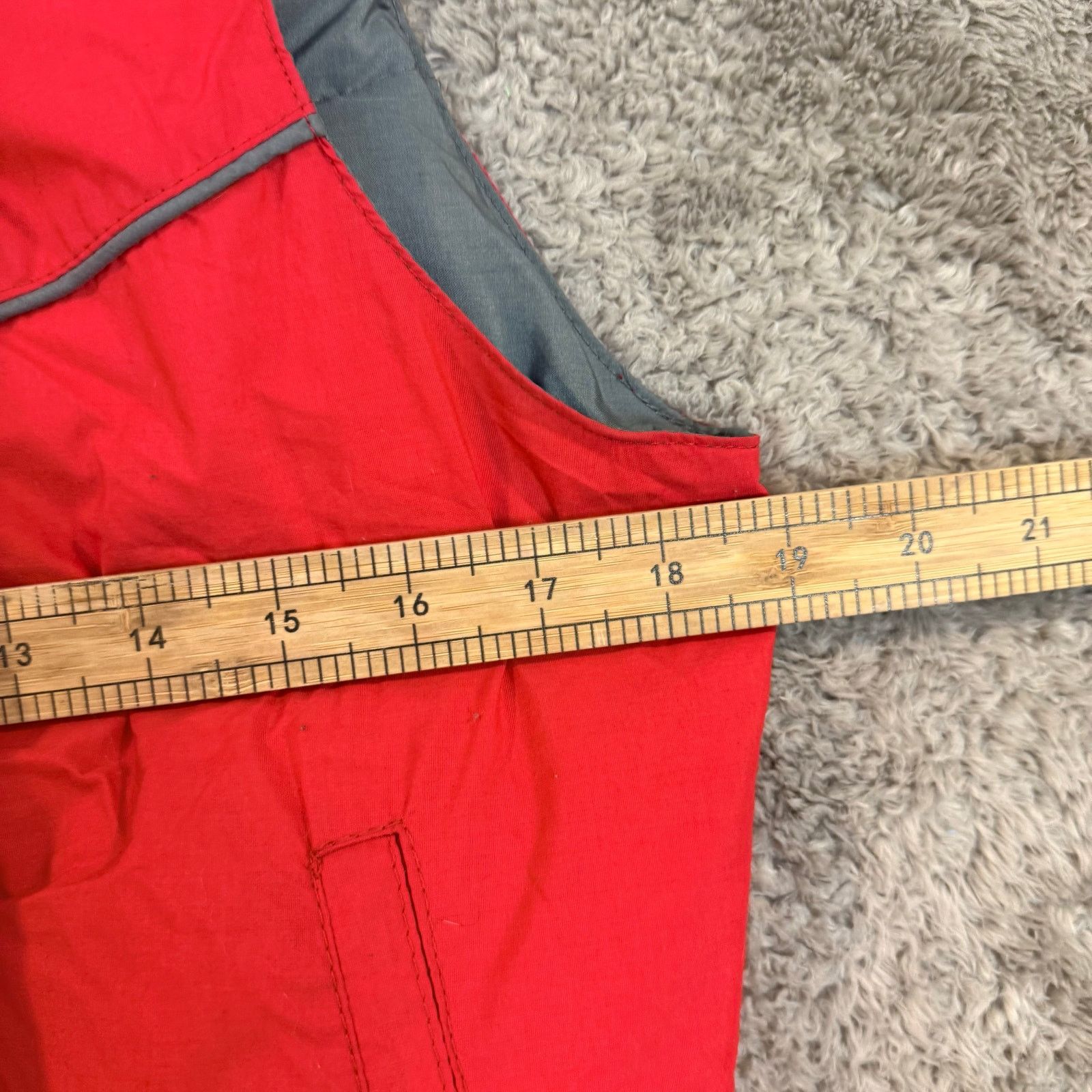L.L. Bean Vintage LL Bean Red Gray Reversible Nylon Down Puffer Vest S Size S / US 4 / IT 40 - 14 Thumbnail