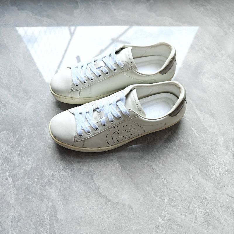 Gucci Gucci Ace Low-Top Sneakers for Men 0079 Size US 10 / EU 43 - 1 Thumbnail