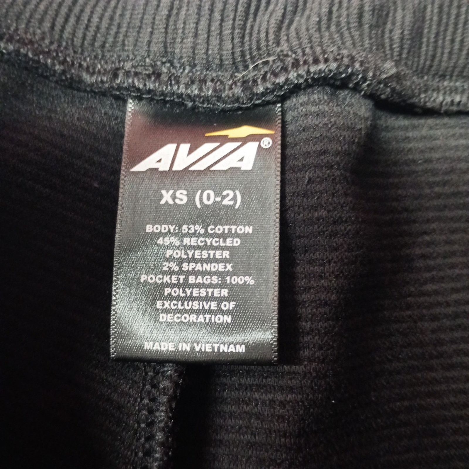 Avia AVIA Ottoman Lounge Shorts Women’s Size XS (0-2) Black Size 27" / US 4 / IT 40 - 4 Thumbnail