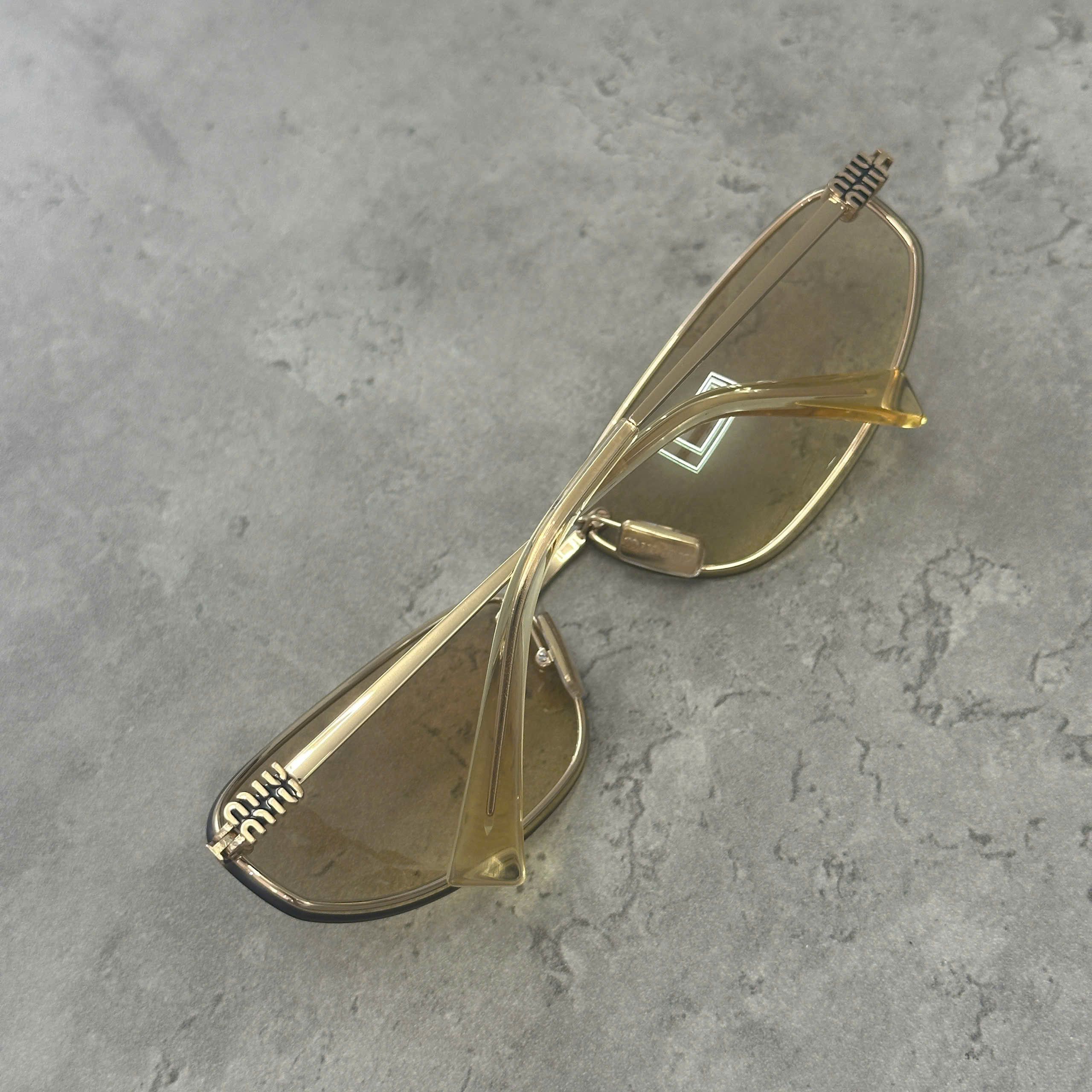 Miu Miu MIU MIU MU A50S 5AK7R1 Sunglasses Size ONE SIZE - 5 Thumbnail