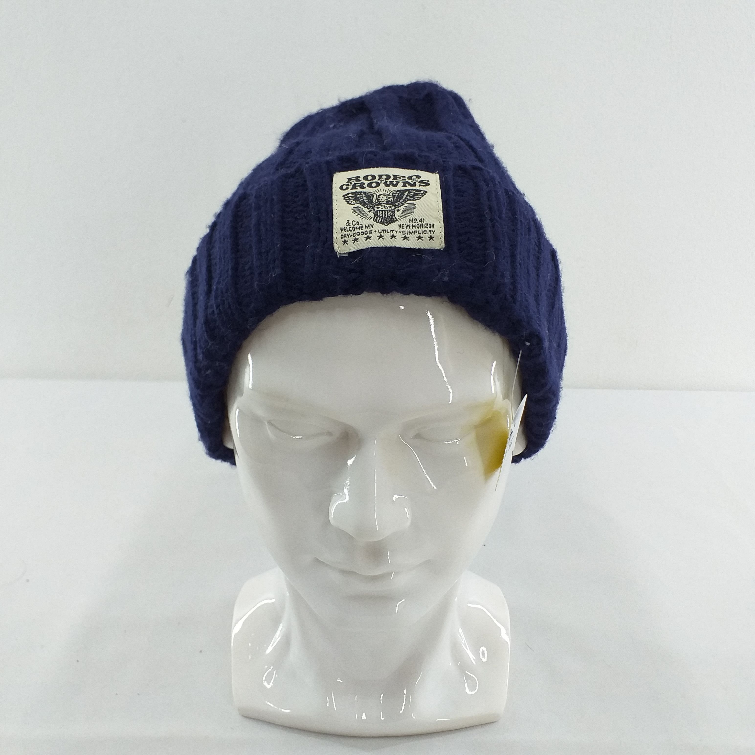 Japanese Brand Rodeo Crowns Snow Cap Hat Beanie -BN075 Size ONE SIZE - 1 Thumbnail