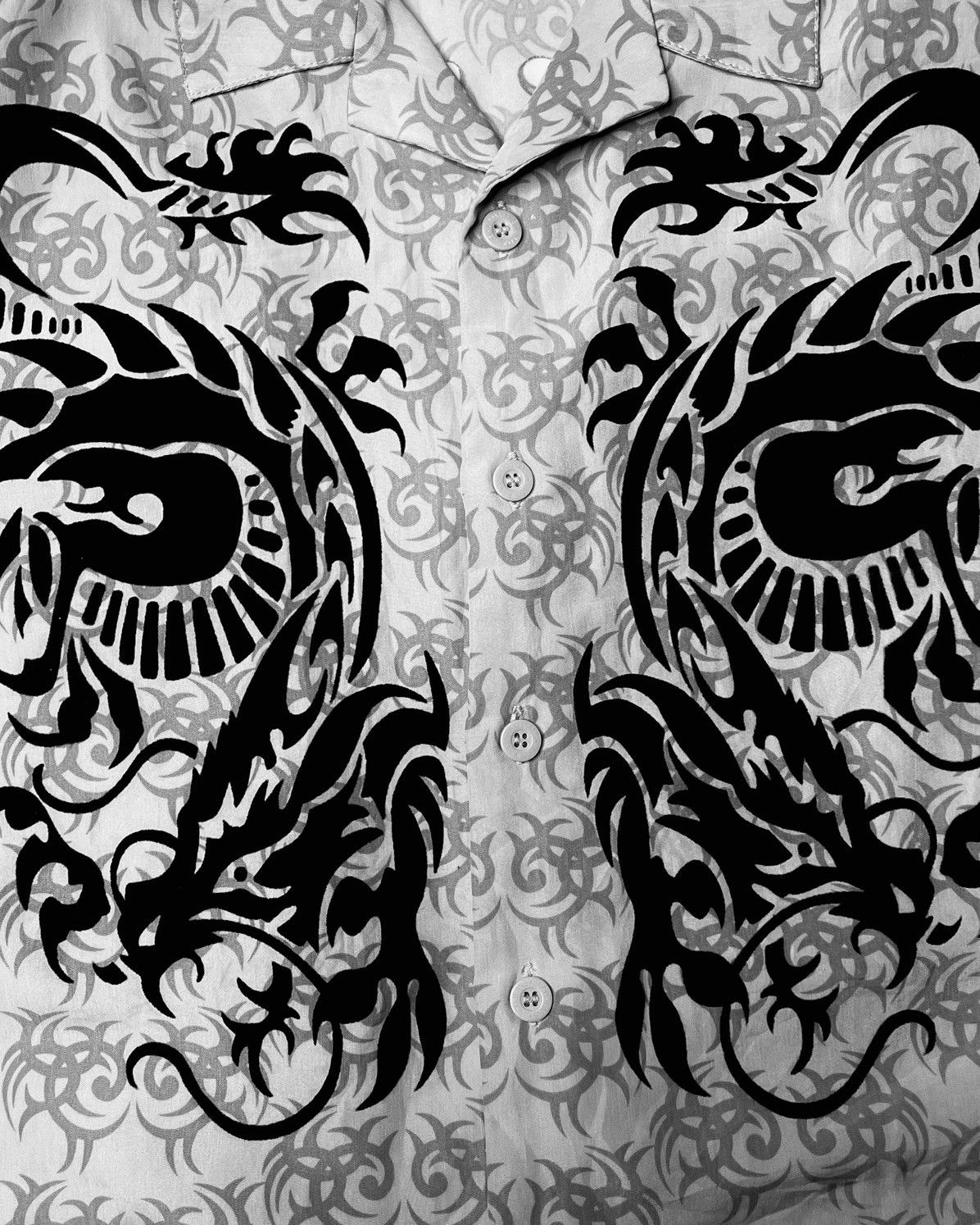 JNCO JNCO TRIBAL DRAGON Y2K AOP - JNCO SHIRT - JNCO JEANS Size US M / EU 48-50 / 2 - 8 Thumbnail