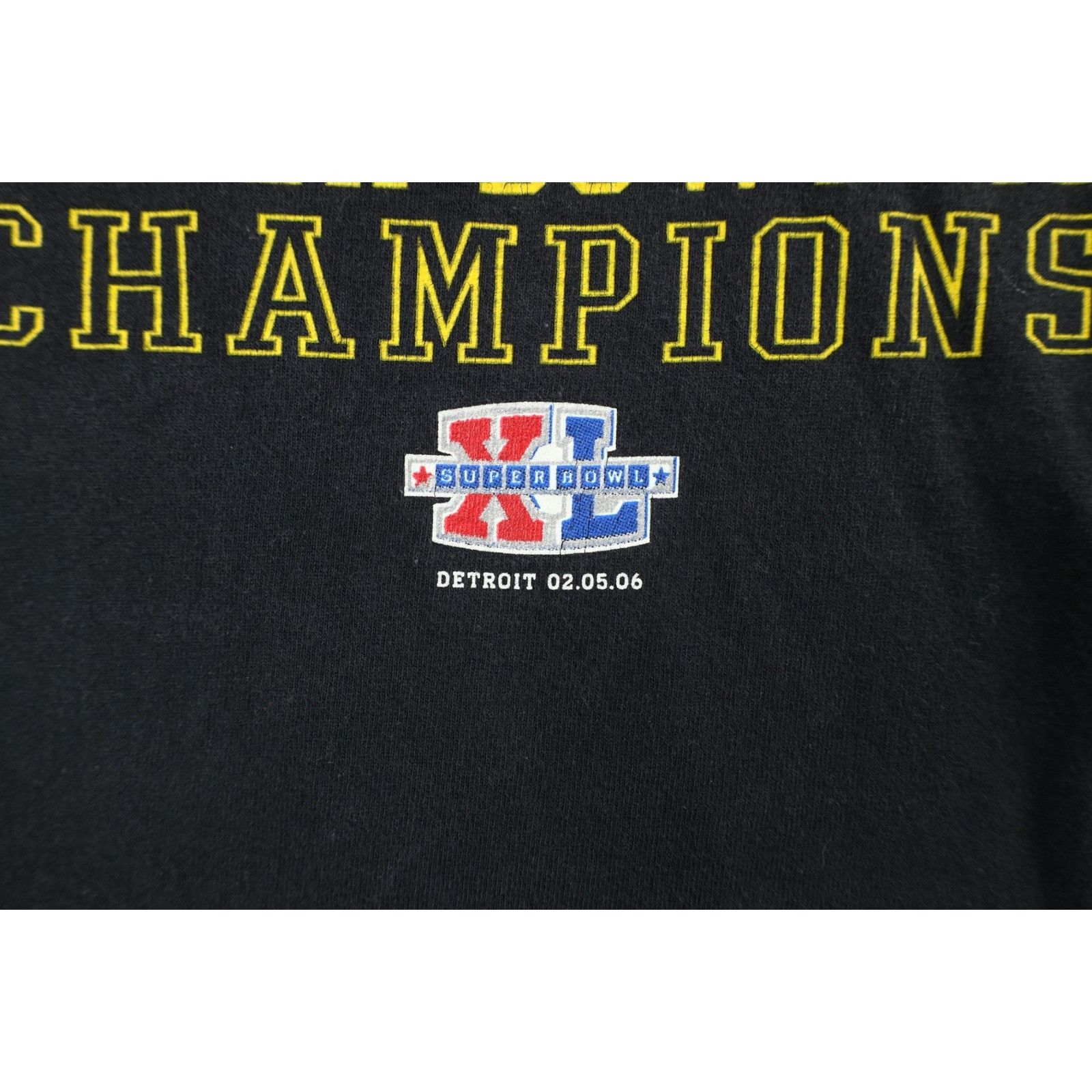 Vintage Vintage Super Bowl XL Champions Pittsburgh Steelers T-Shirt Size US XXL / EU 58 / 5 - 5 Thumbnail