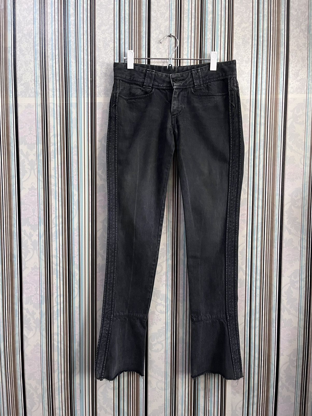 Vivienne Tam FW15 flared cutouts embossed stitch side #C2 Size 29" - 1 Thumbnail