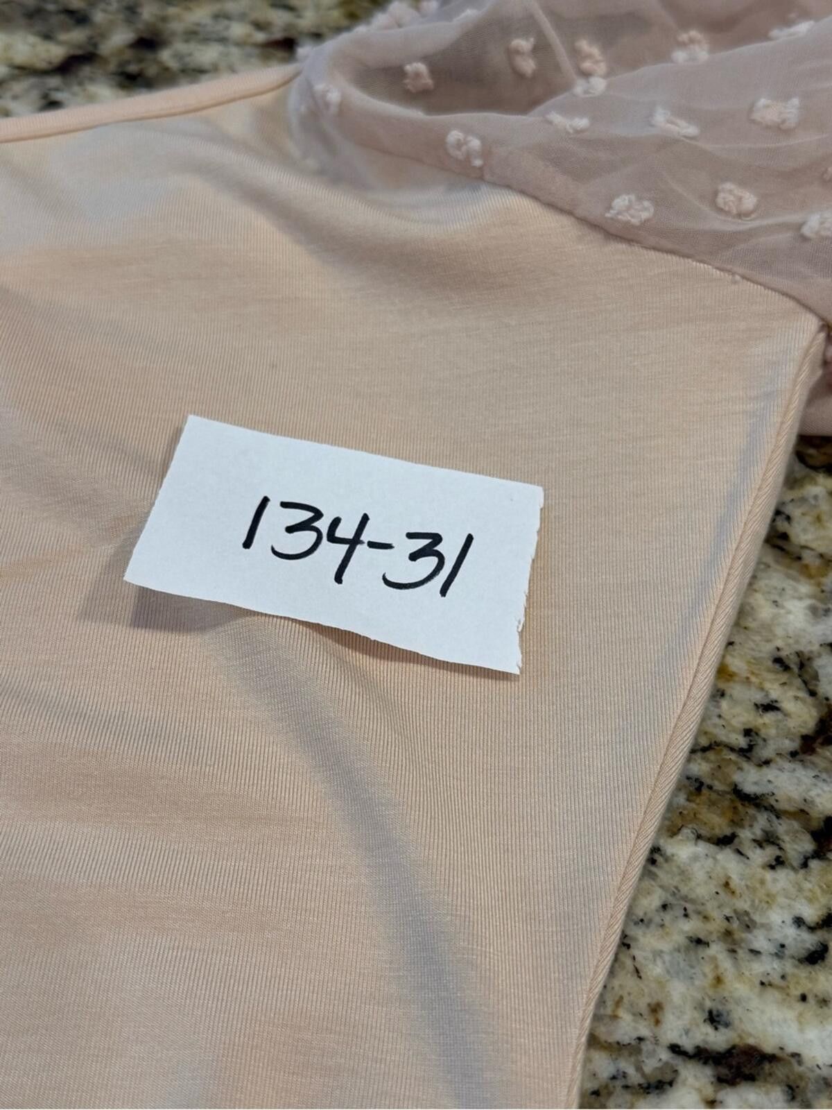Zeagoo Zeagoo body suit sheer Swiss dot long sleeves SZ M Size M / US 6-8 / IT 42-44 - 9 Thumbnail