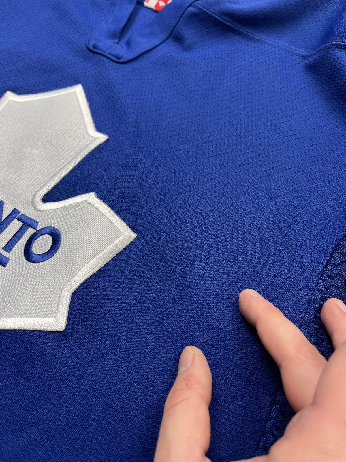 NHL Vintage 90s Koho Toronto Maple Leafs NHL Blanked Jersey Size US L / EU 52-54 / 3 - 9 Thumbnail