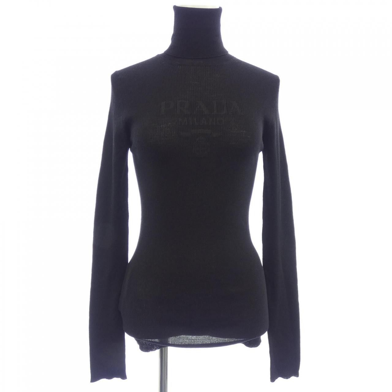 Prada Prada Prada Knit Top Textile Tops P26445 S232 11C8 DUTY FREE for USA Size ONE SIZE - 1 Thumbnail