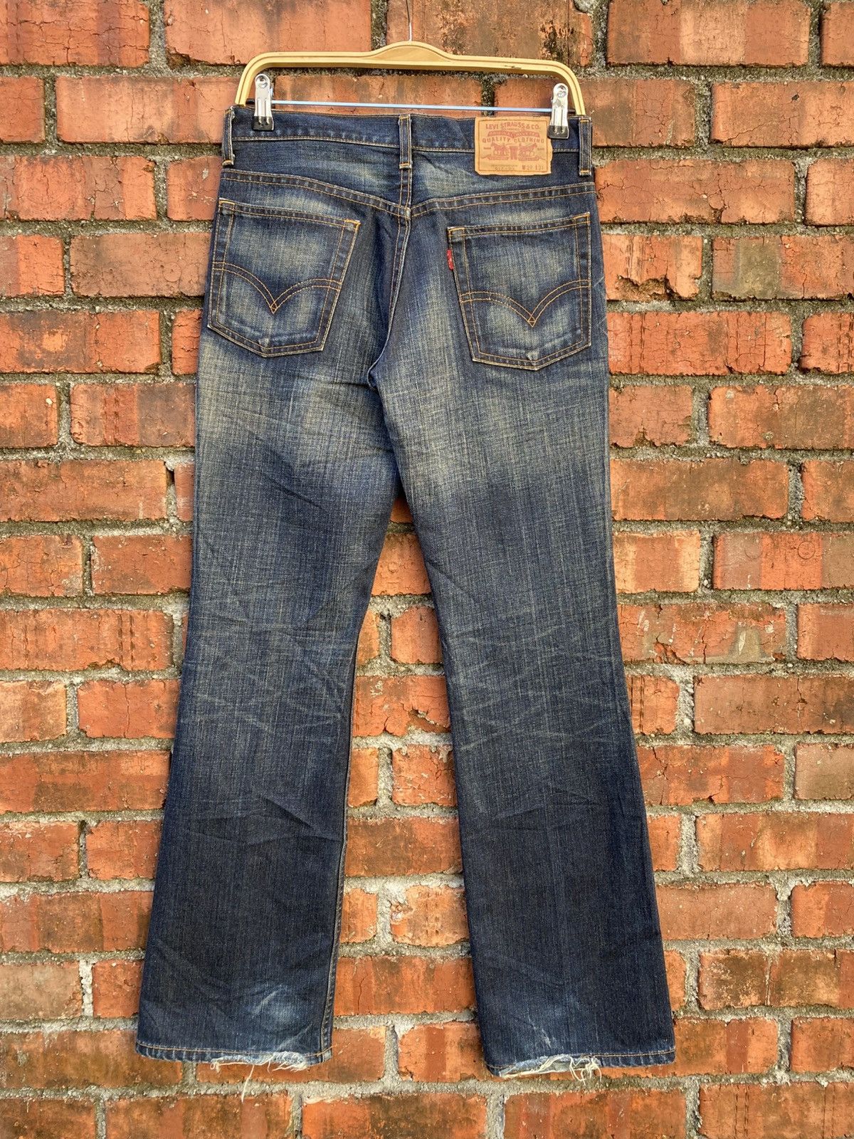 Levi's Vintage Clothing W30x31.5 Vintage levi's 517 flare bell bottom boot cut JAPAN Size US 30 / EU 46 - 2 Thumbnail