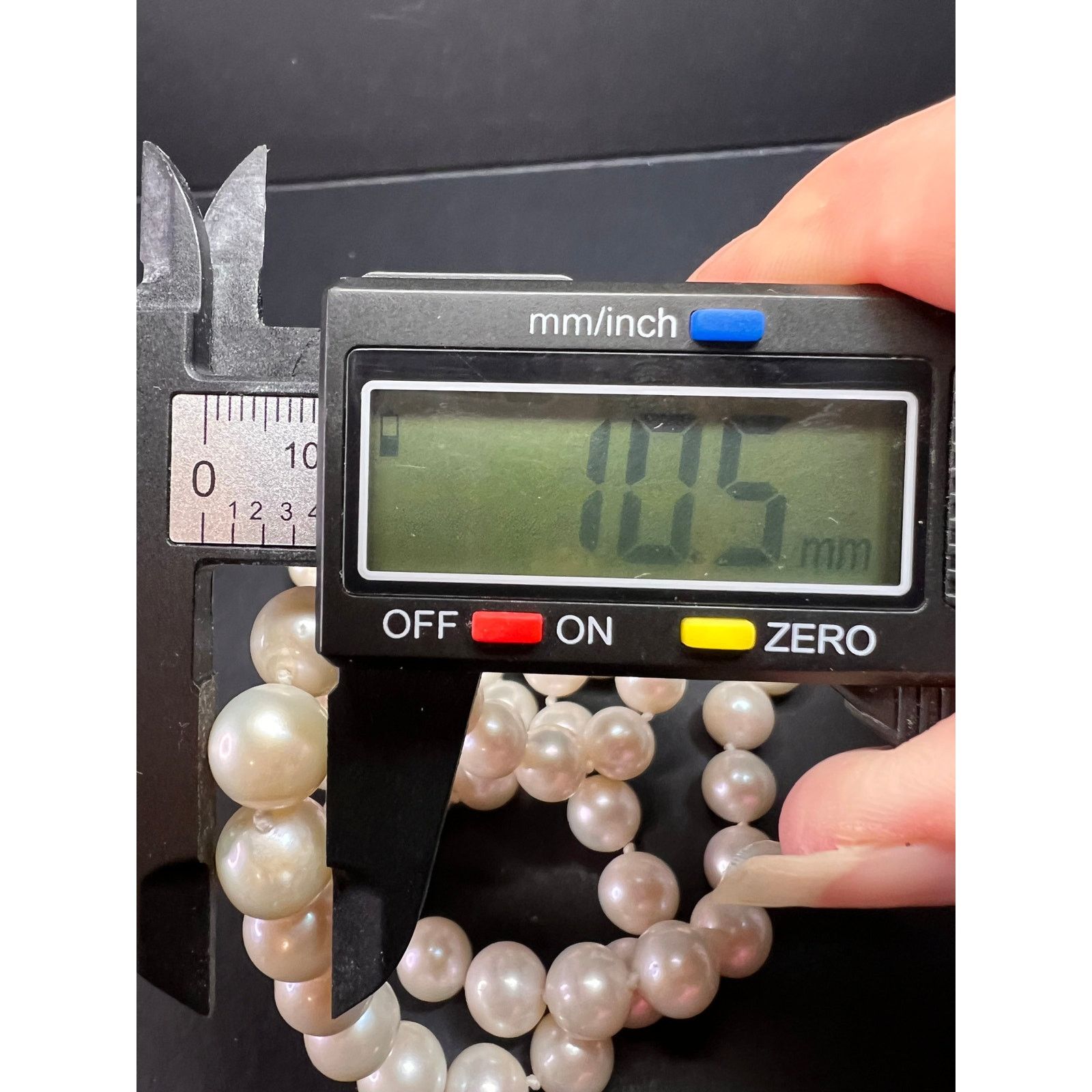 Other 10-11mm cultured pearl 36 in necklace with 925 silver clasp Size ONE SIZE - 24 Thumbnail