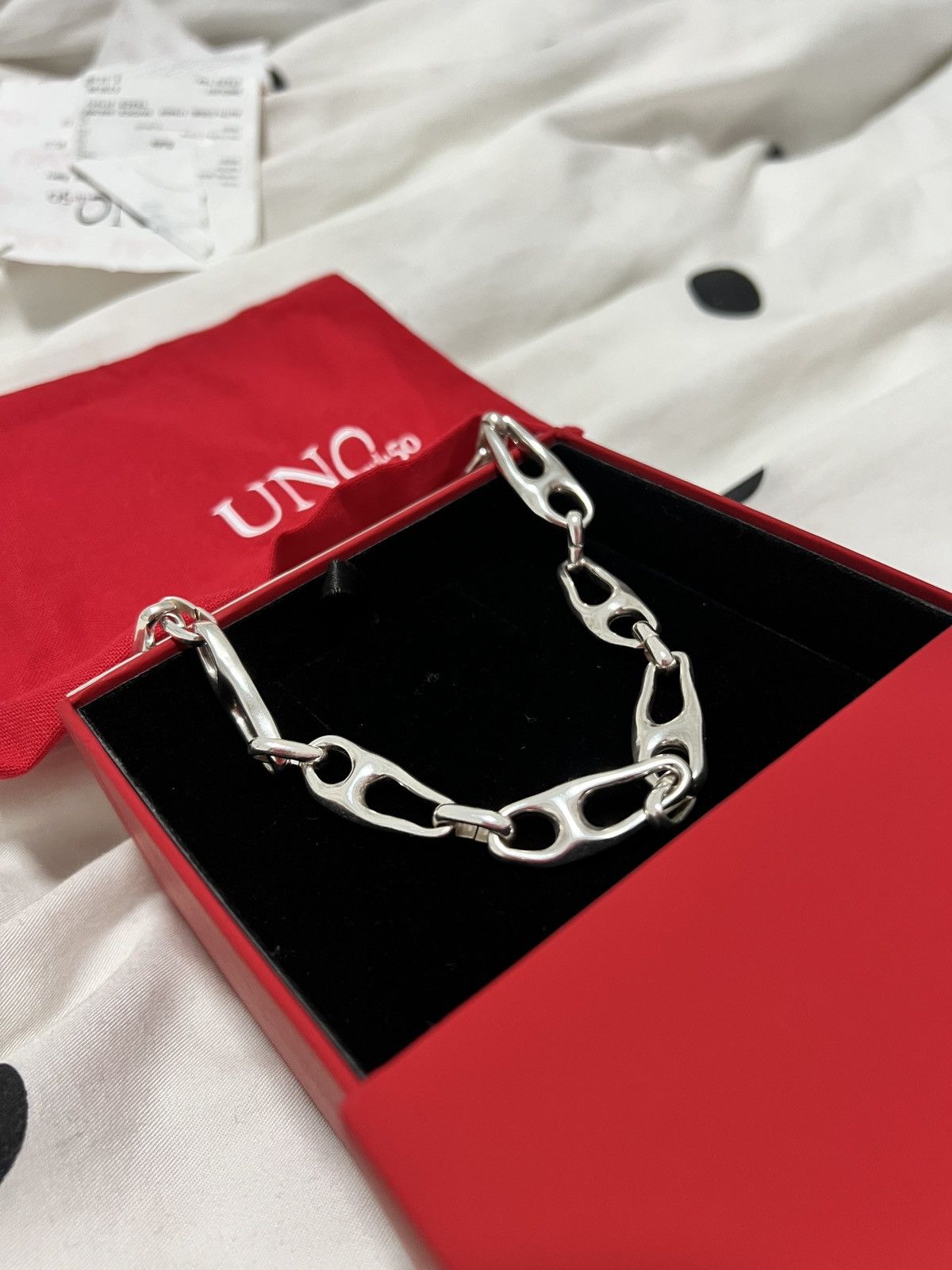 Designer × Other Uno de 50 Sterling silver-plated necklace and small links Size ONE SIZE - 5 Thumbnail