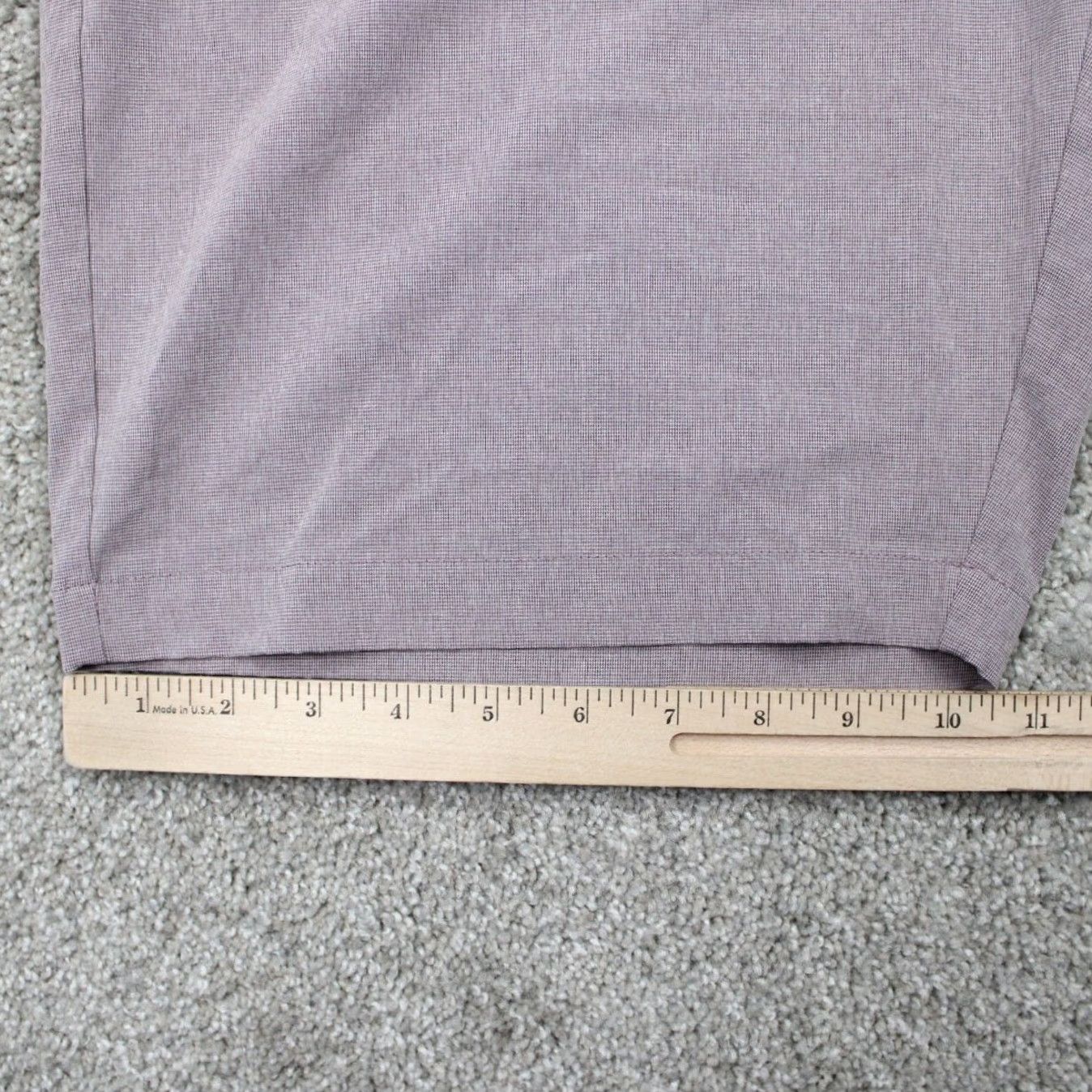TravisMathew Travis Mathew Beck Shorts Mens 38 Purple Flat Front Golf Stretch 10" Inseam Size US 38 / EU 54 - 5 Thumbnail