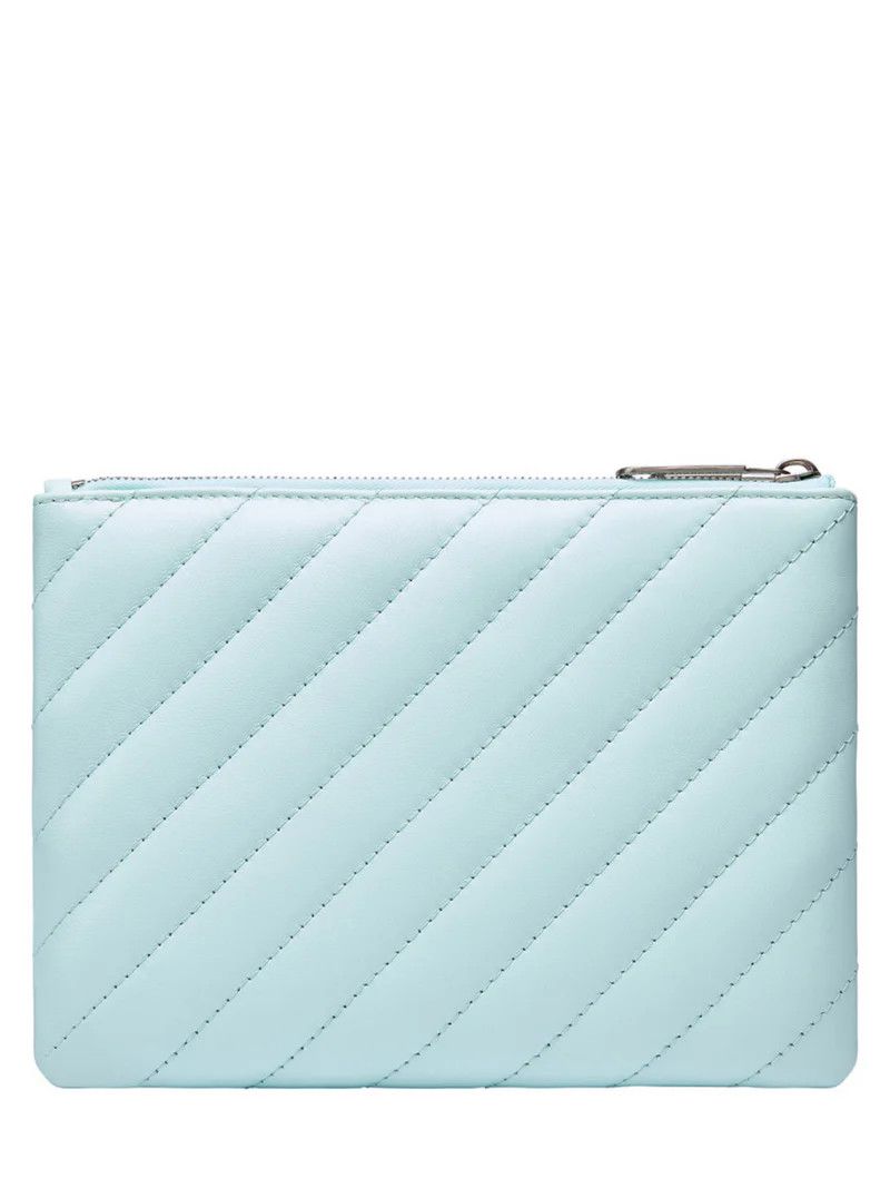 Off-White o1mle0425 Size: OS / Jackhammer Fist Pouch in Light Blue Size ONE SIZE - 2 Thumbnail