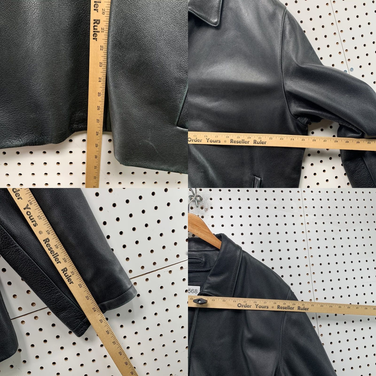 Vintage VINTAGE Wilsons Leather Jacket Mens XL Black Pelle Studio 90s Full Zip Size US XL / EU 56 / 4 - 8 Thumbnail
