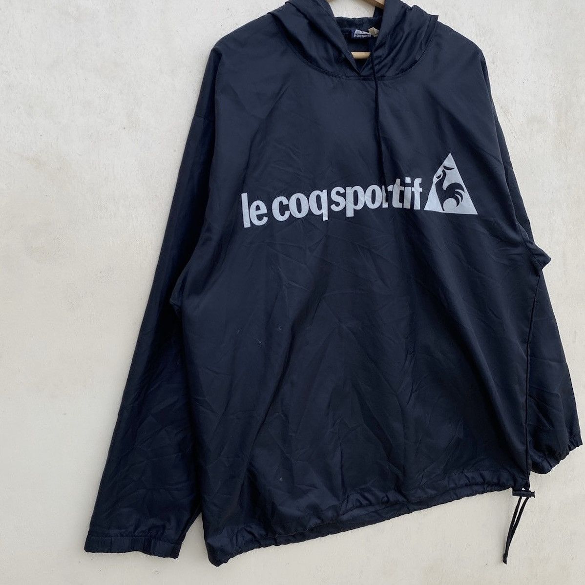 Vintage Le Coq Sportif Big Logo Windbreaker