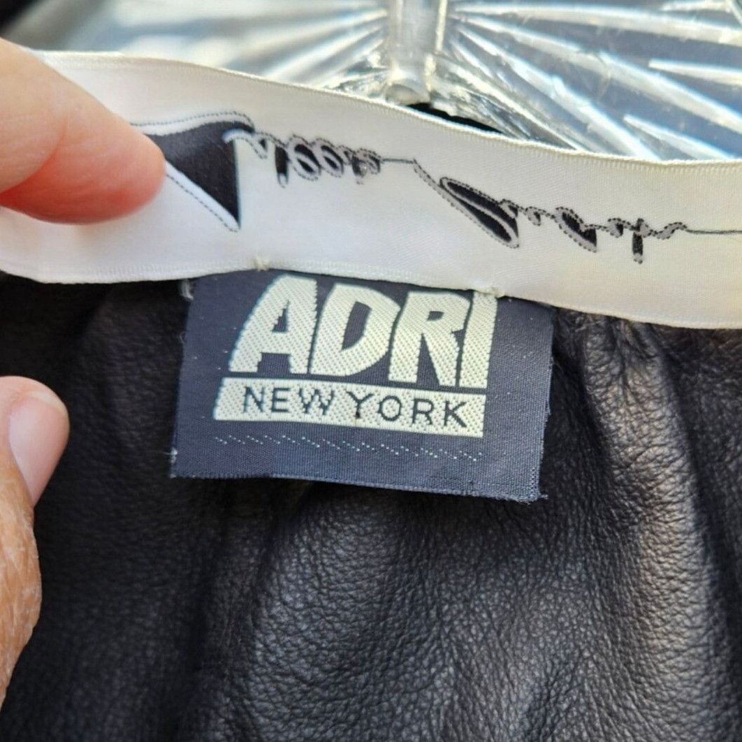 Other Volup Vintage Lillie Rubin Adri New York Black Suede Silver Size L / US 10 / IT 46 - 4 Thumbnail
