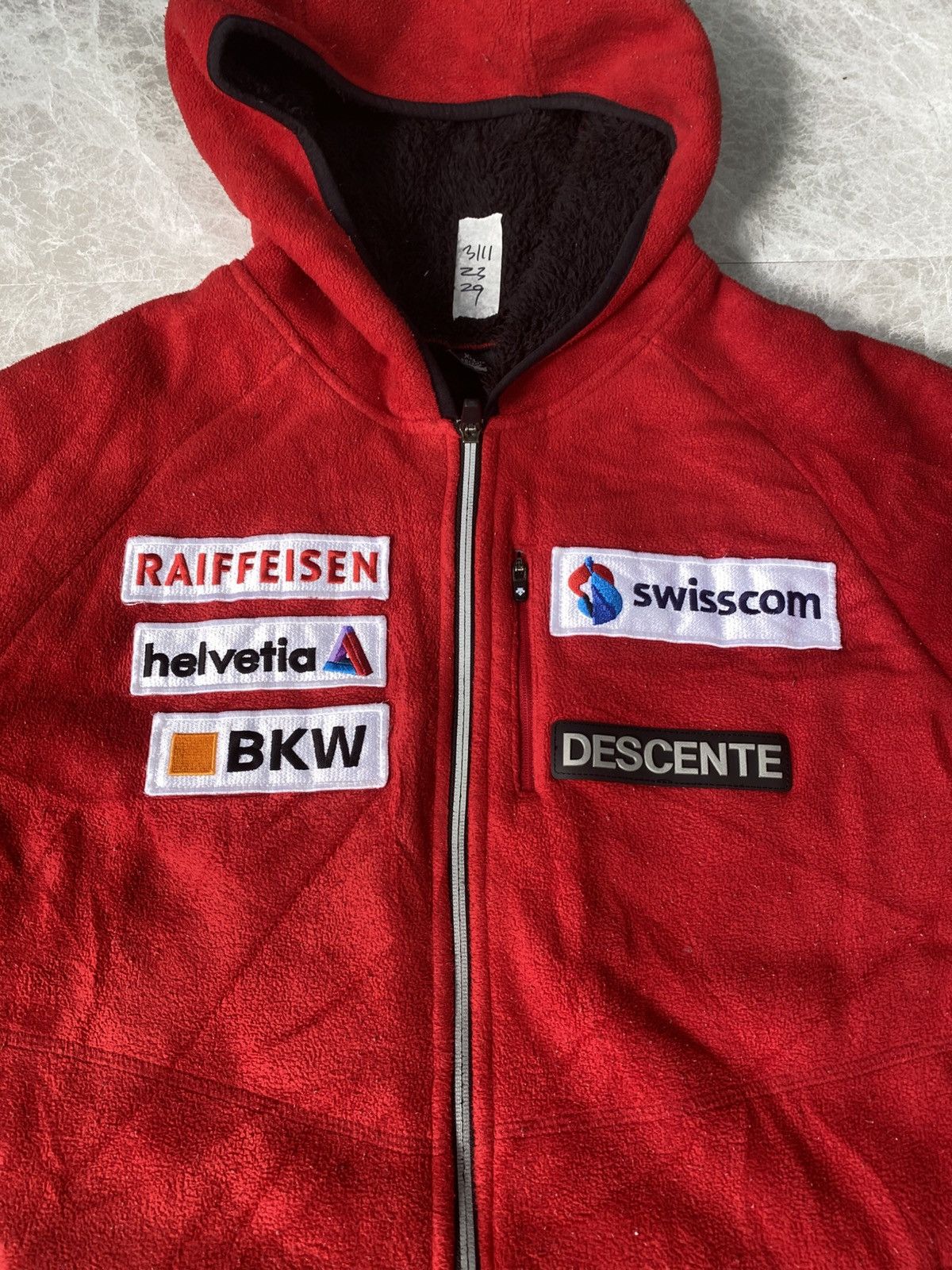 Descente Descente sweater zipper size xl audio raiffeisen BKW Size US XL / EU 56 / 4 - 2 Thumbnail