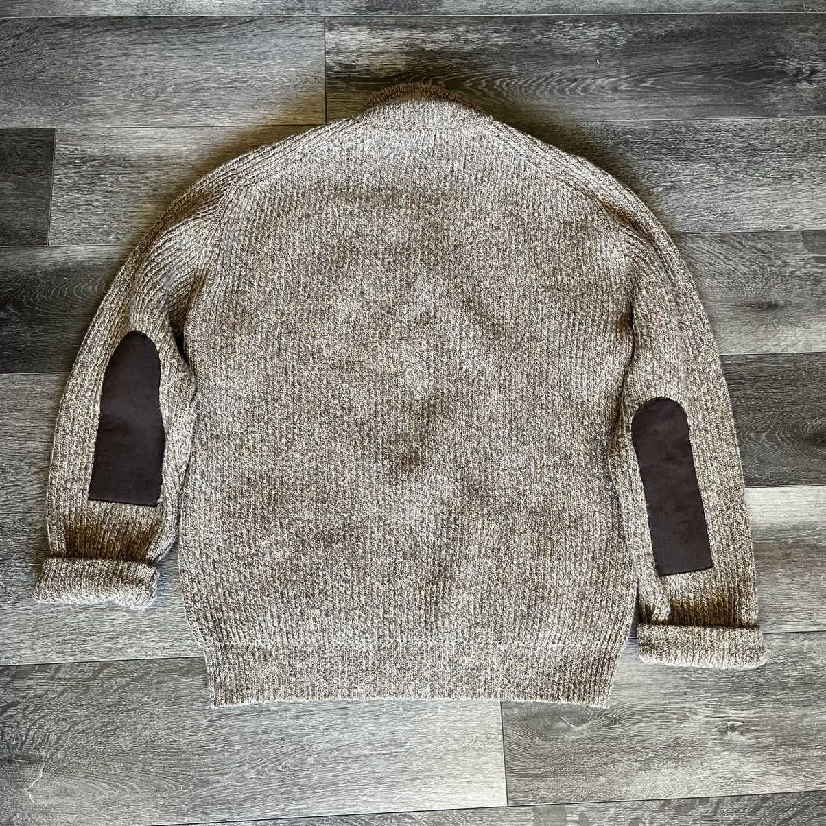 Vintage Vintage Lochaven Scotland Wool Suede Cardigan Zip Up Sweater Size US M / EU 48-50 / 2 - 2 Thumbnail