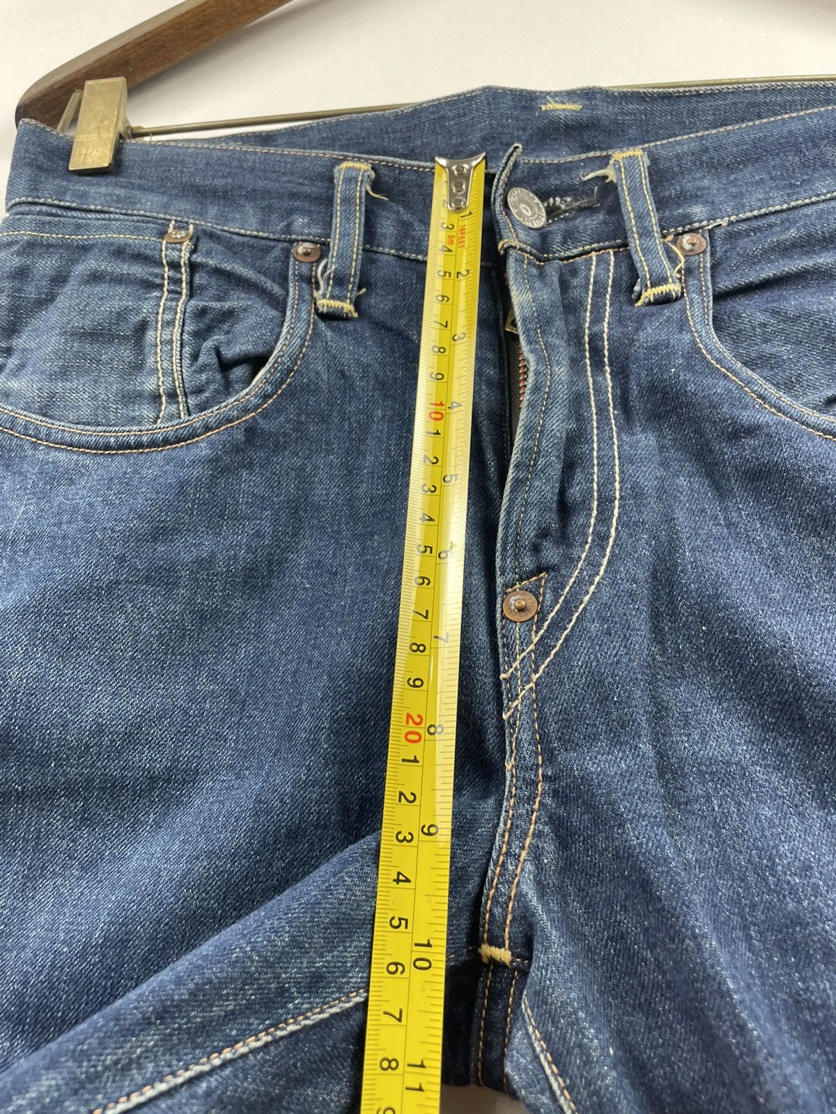 Japanese Brand Vintage Canton Overalls Denim Jeans Mase in Japan Size US 31 - 11 Thumbnail