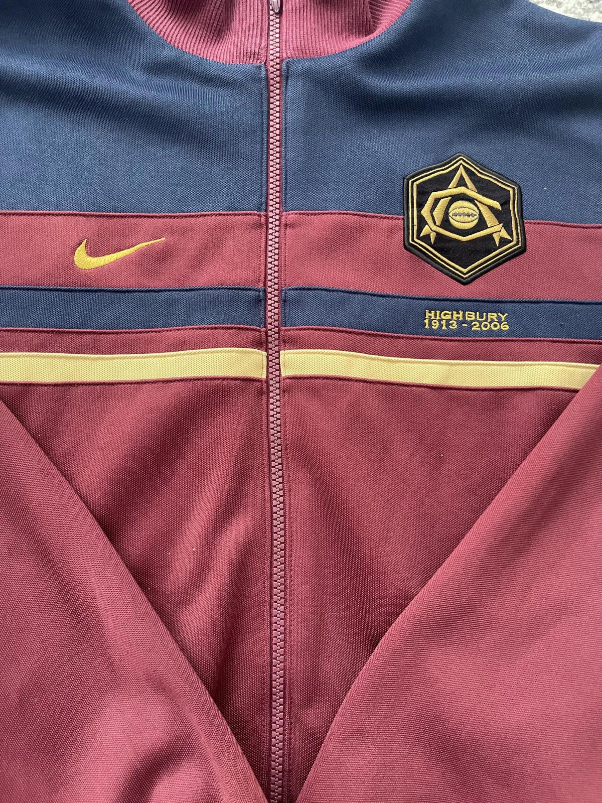 Nike Vintage Arsenal Highbury Final Season Track Jacket 1913–2006 Size US L / EU 52-54 / 3 - 2 Thumbnail