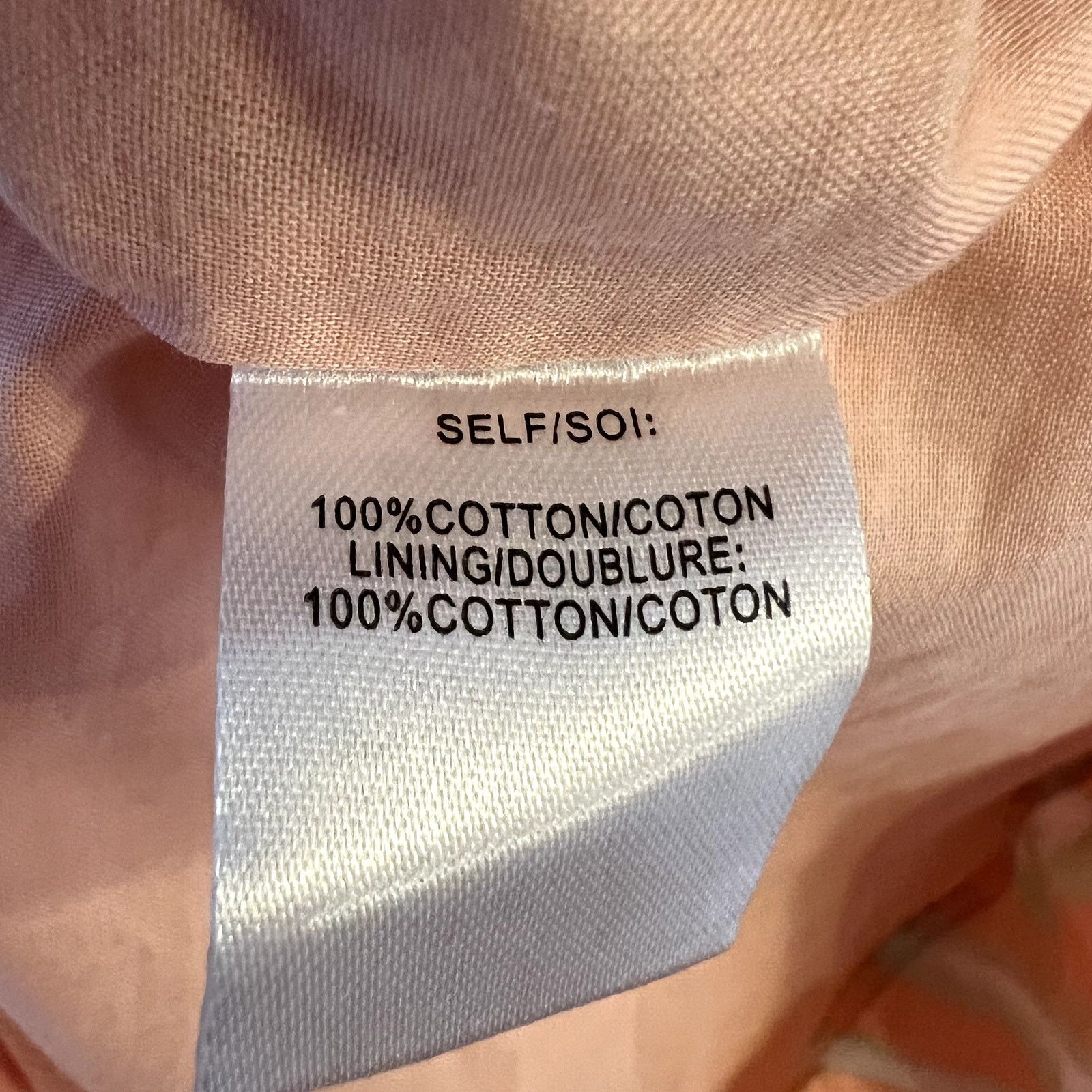 Tanya Taylor Tanya Taylor peach Alora midi dress size 4 floral cotton D1 Size S / US 4 / IT 40 - 5 Thumbnail