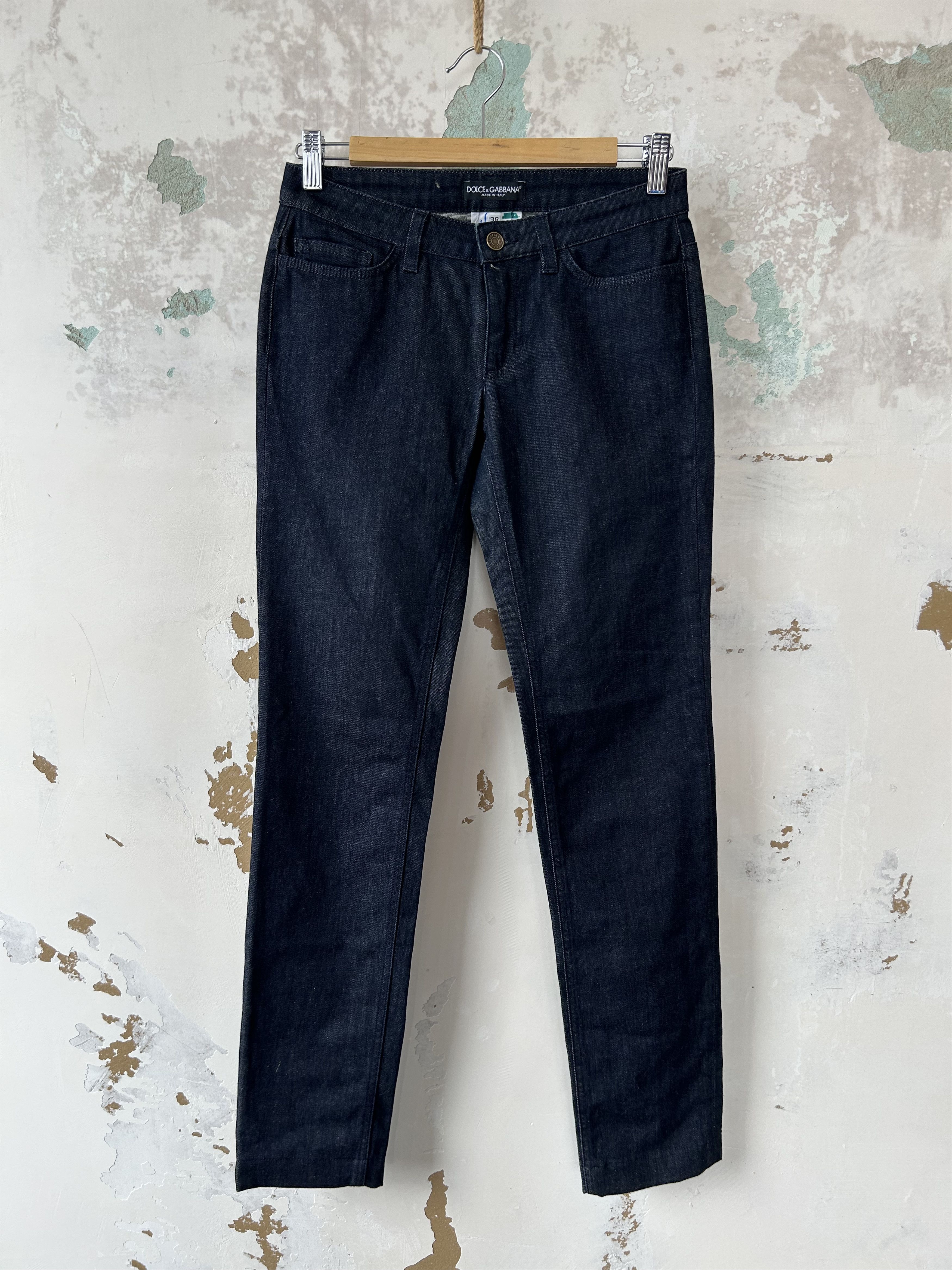 Vintage Y2K D&G Dolce & Gabbana Jeans Italy Bootcut Low Rise