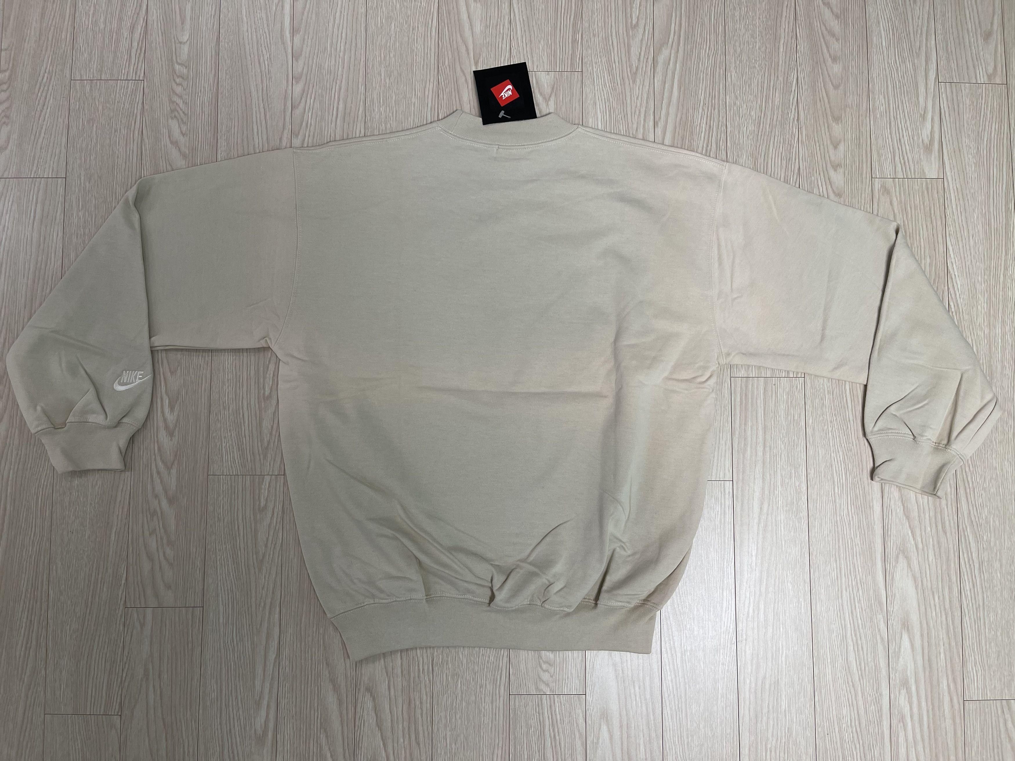 Nike Nike Red Tag Old 90’s Vintage Sweatshirt 1990 Beige L Size US L / EU 52-54 / 3 - 5 Thumbnail