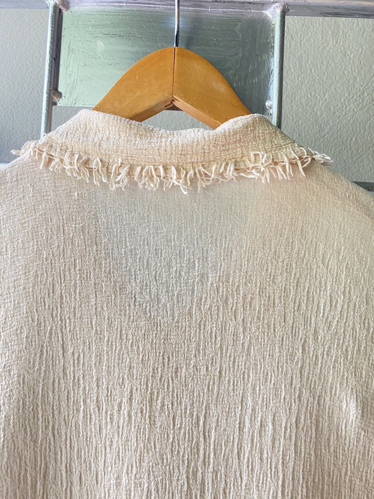 Issey Miyake Plantation pleated blouse shirt Size L / US 10 / IT 46 - 5 Thumbnail