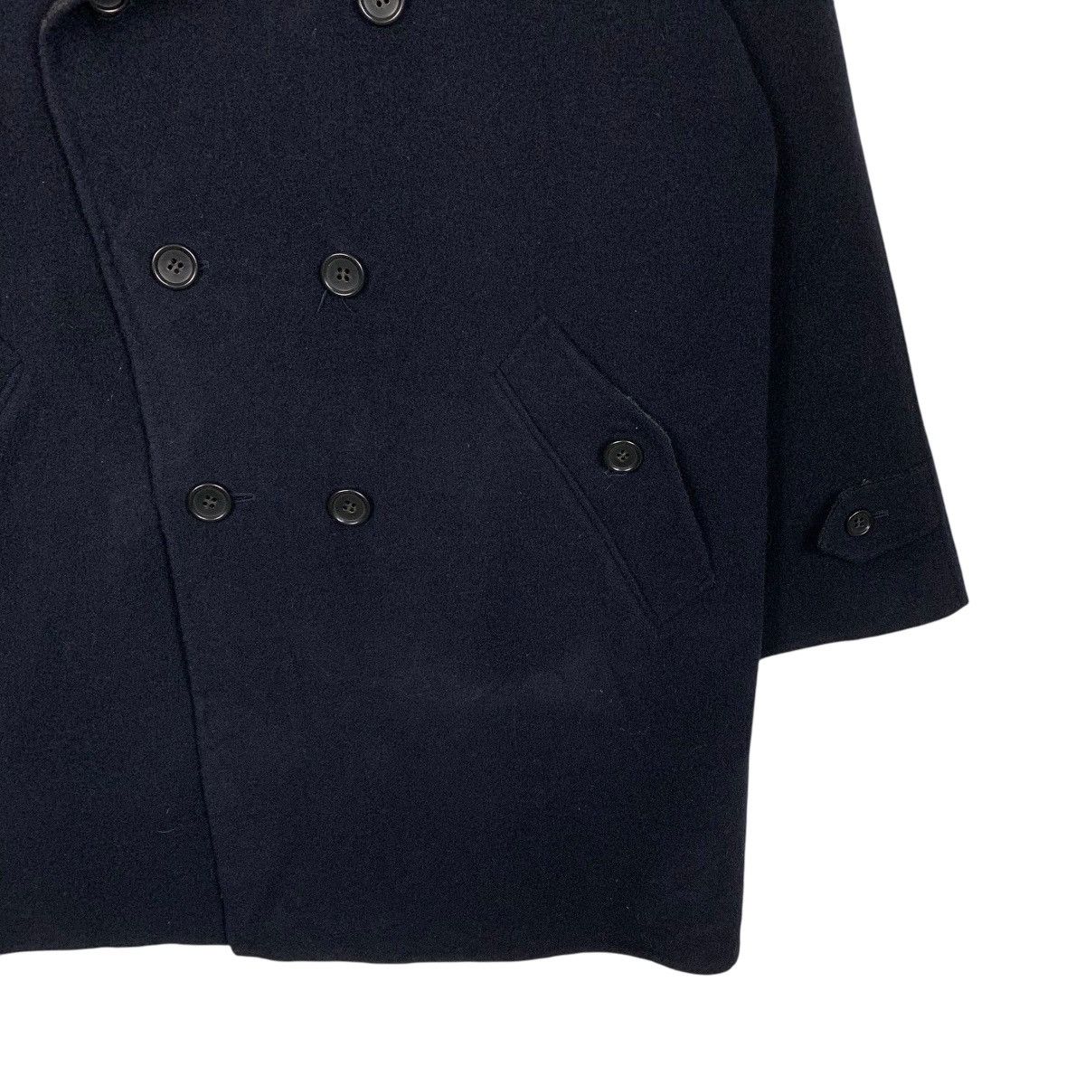 Comme Ca Ism Comme Ca Du Mode Men Wool Double Breasted Coat Size US L / EU 52-54 / 3 - 4 Thumbnail