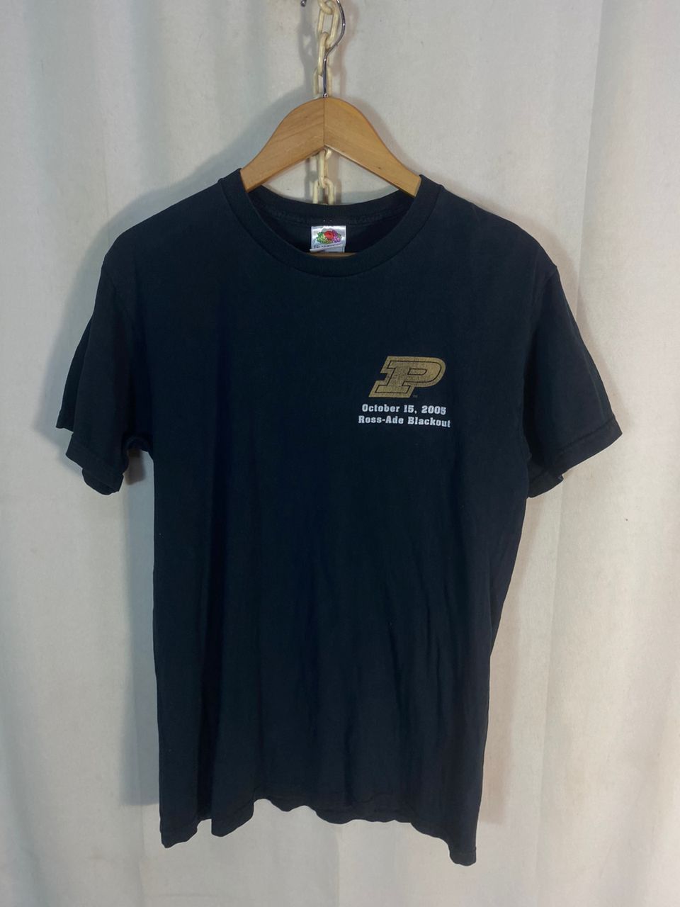 Fruit Of The Loom Vintage Ross-ade blackout tshirt by FOTL Size US M / EU 48-50 / 2 - 9 Thumbnail