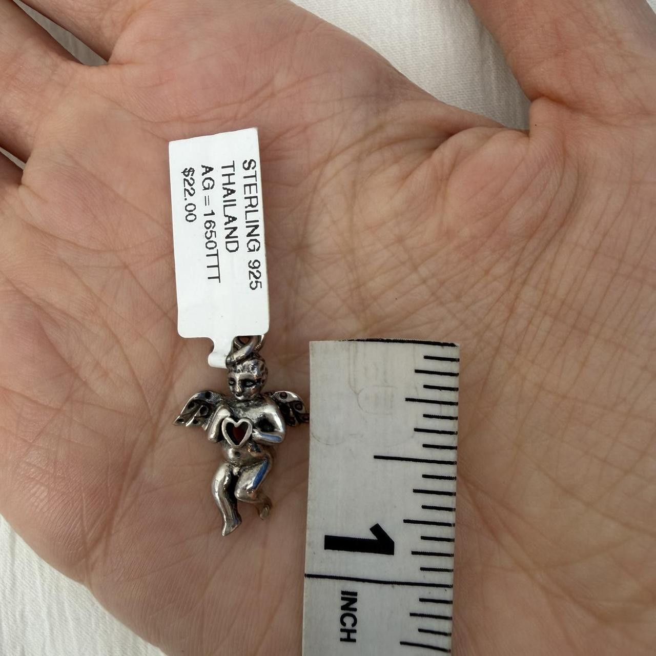 The Unbranded Brand NWT Angel Pendant Sterling 925 Size ONE SIZE - 3 Thumbnail